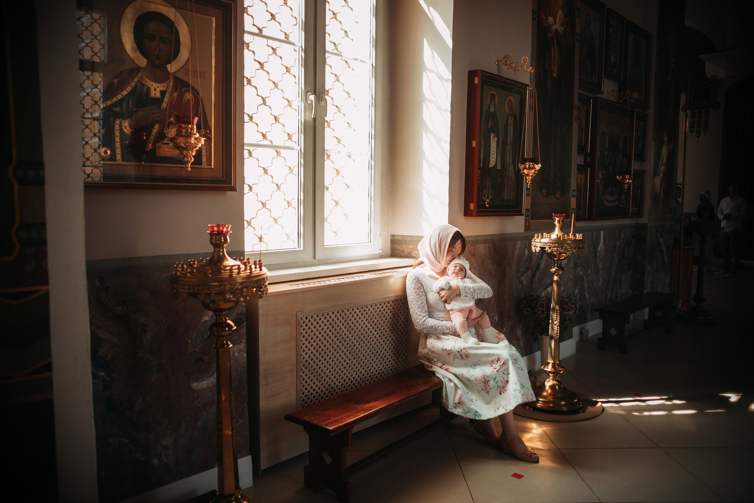 Крещение Златы. Алёна Хомич. Свадебный и семейный фотограф Коломна, Москва