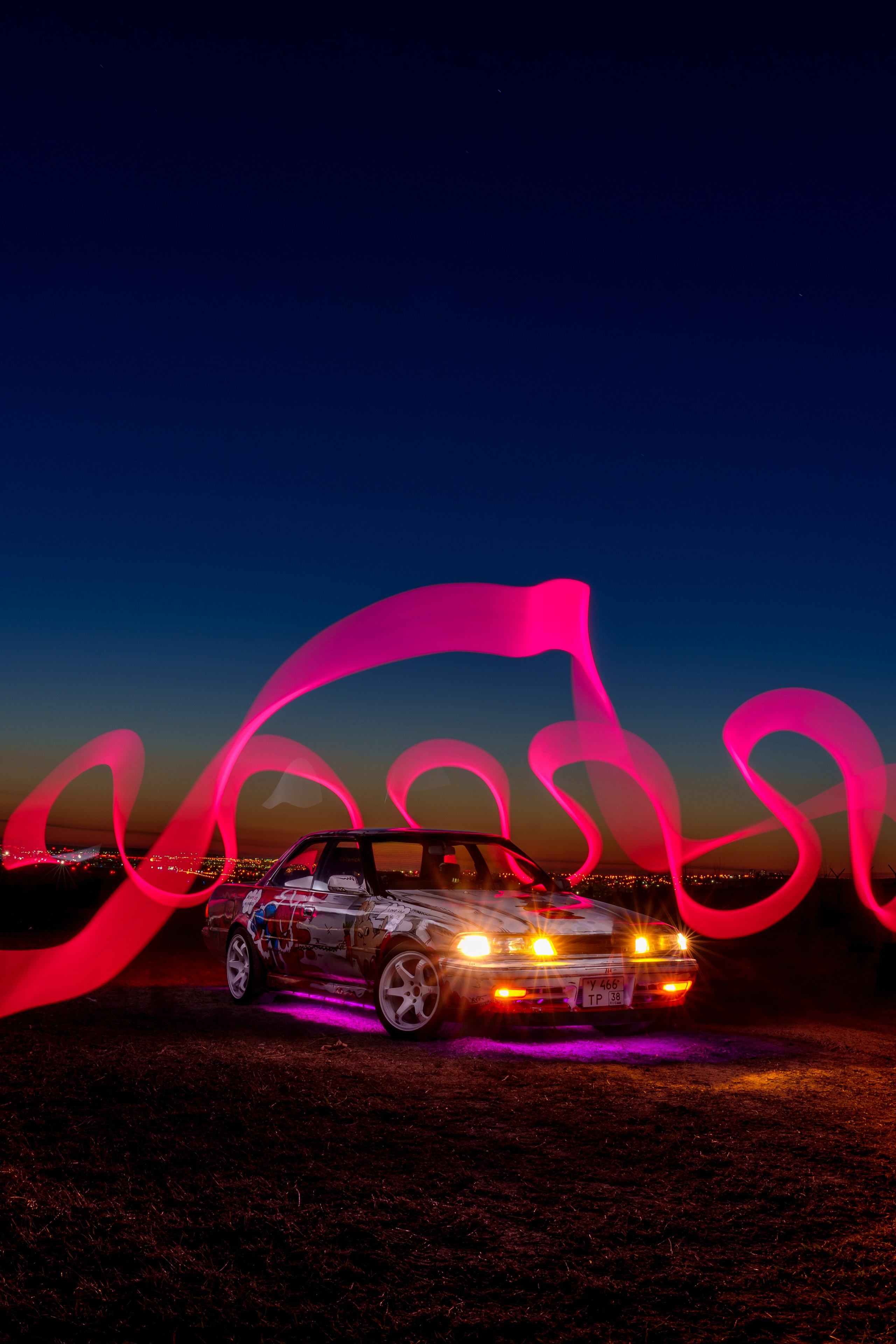 Toyota Mark II (GX 81). Фотограф, видеограф и пилот дрона на Байкале