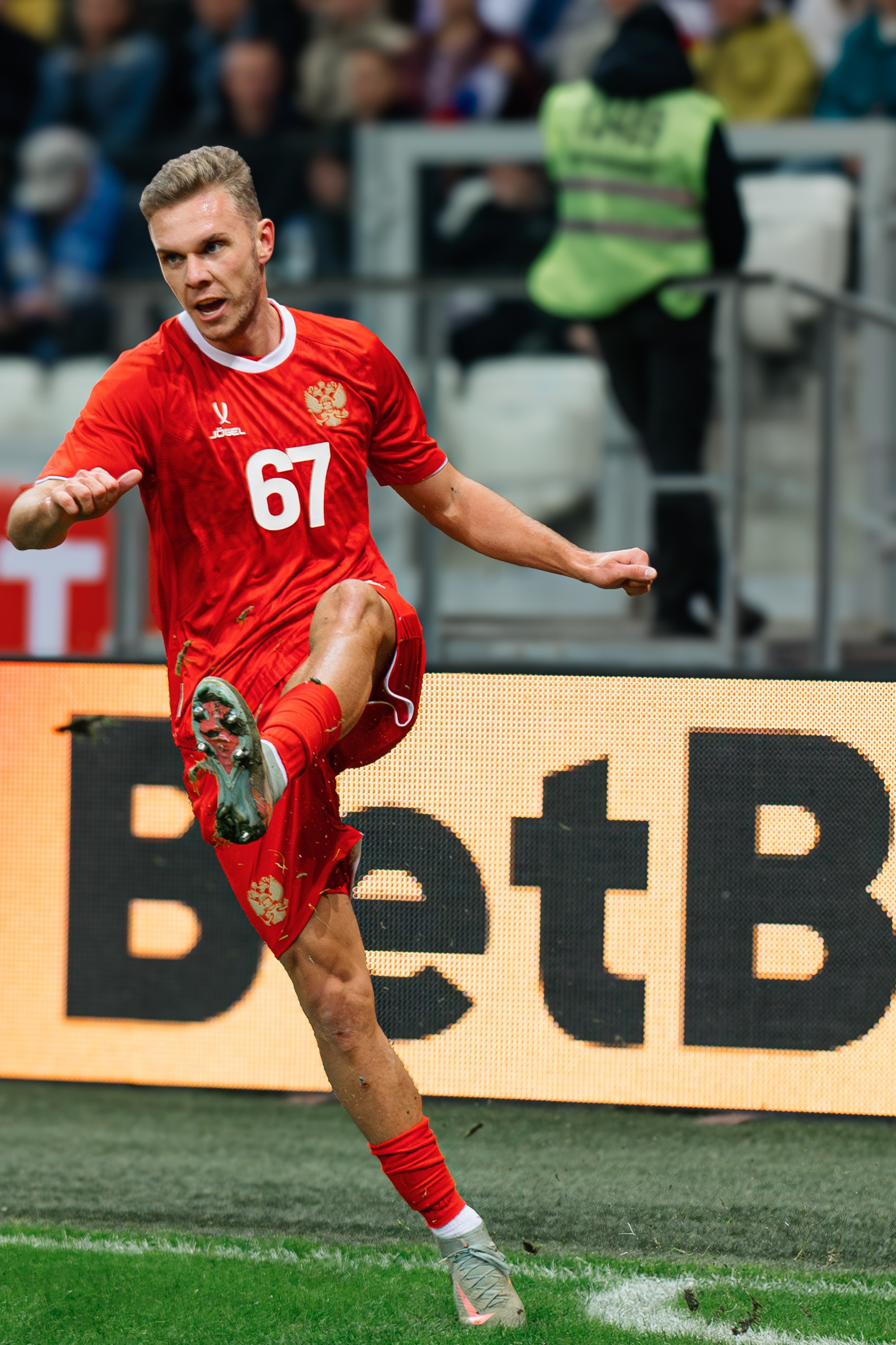 Матч Россия — Иран 2025. Фотограф в Волгограде Виталий Самойлов