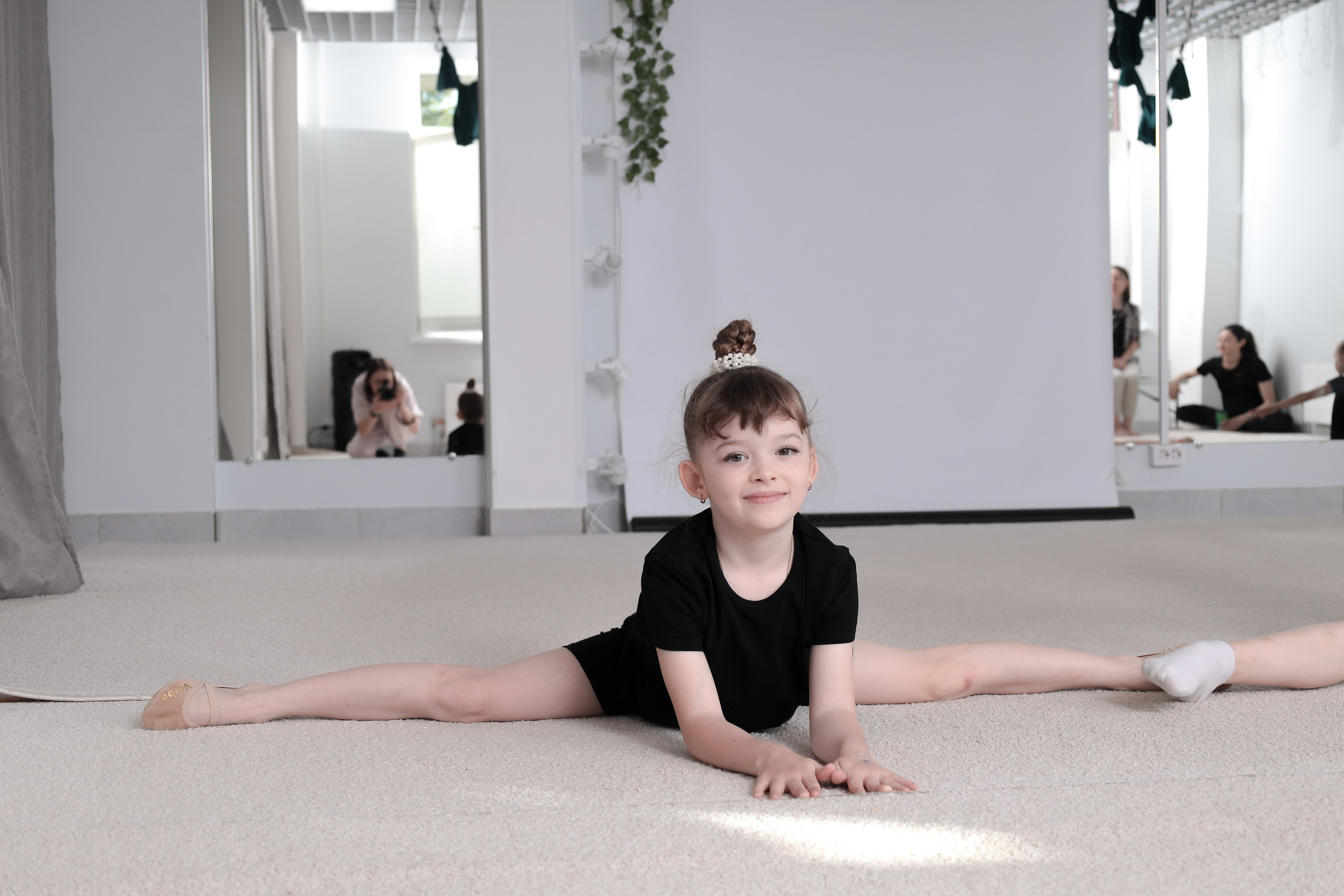 Открытый урок гимнастика. Фотограф Надршина Лилия