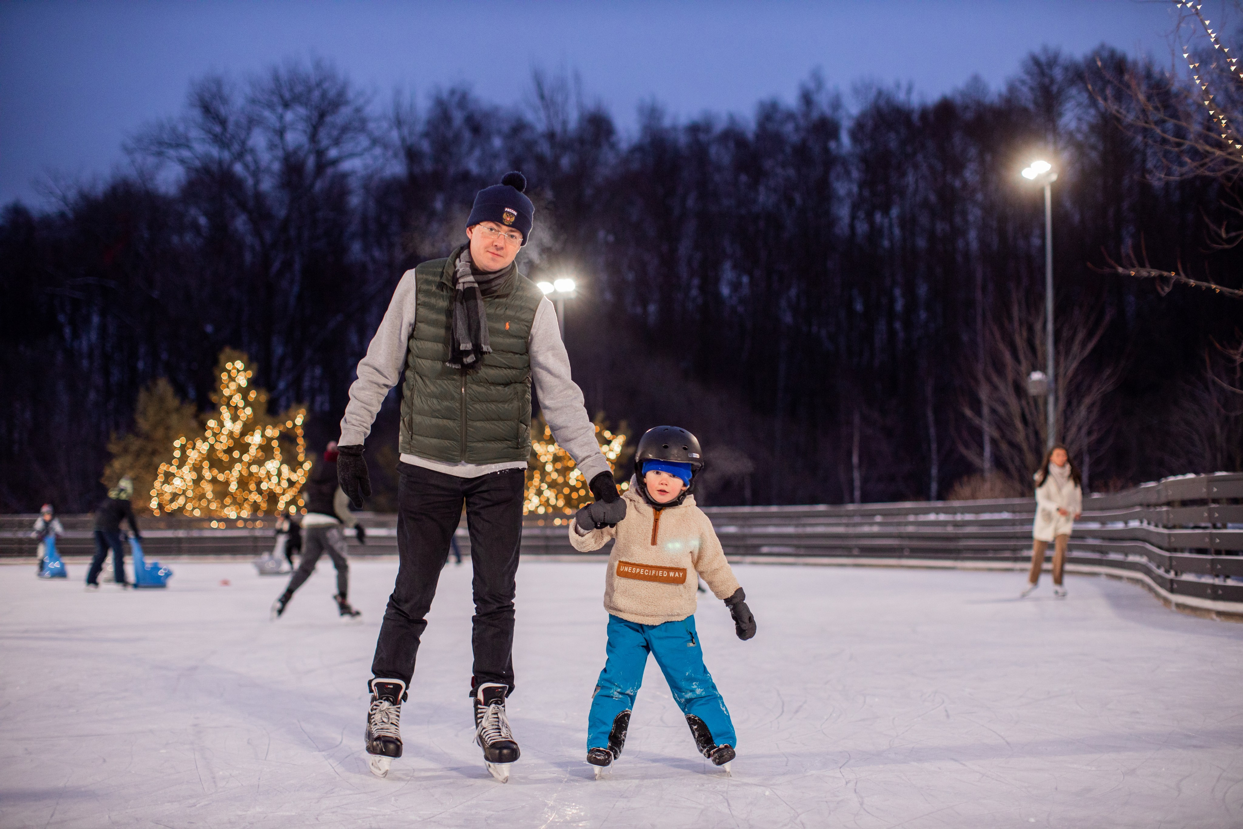 Каток The Rink. Семейный и детский фотограф в Москве Кузьмина Мария