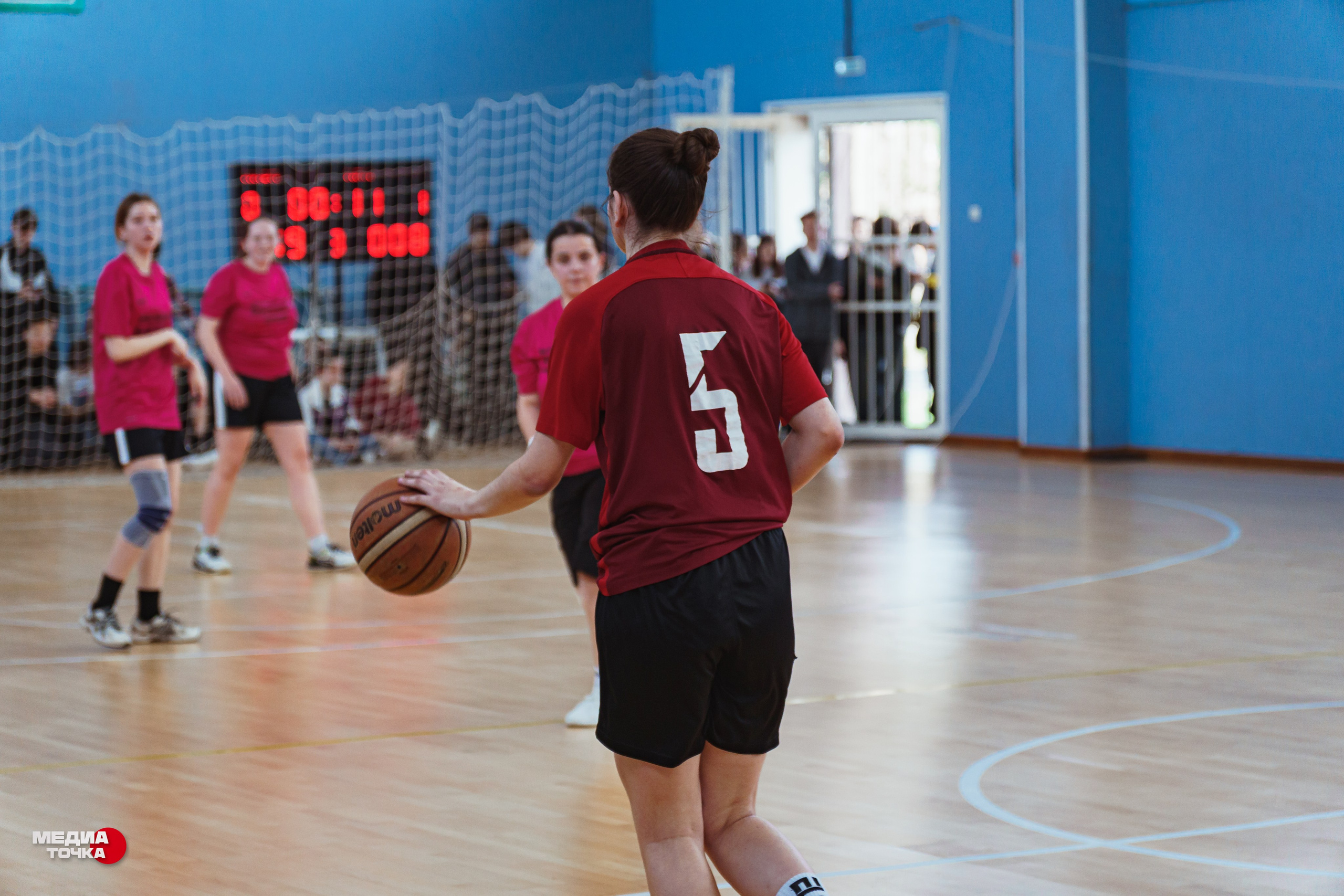 Краевые соревнования по баскетболу среди девушек. Прохоров Вячеслав — создатель медиа контента в Краснодаре