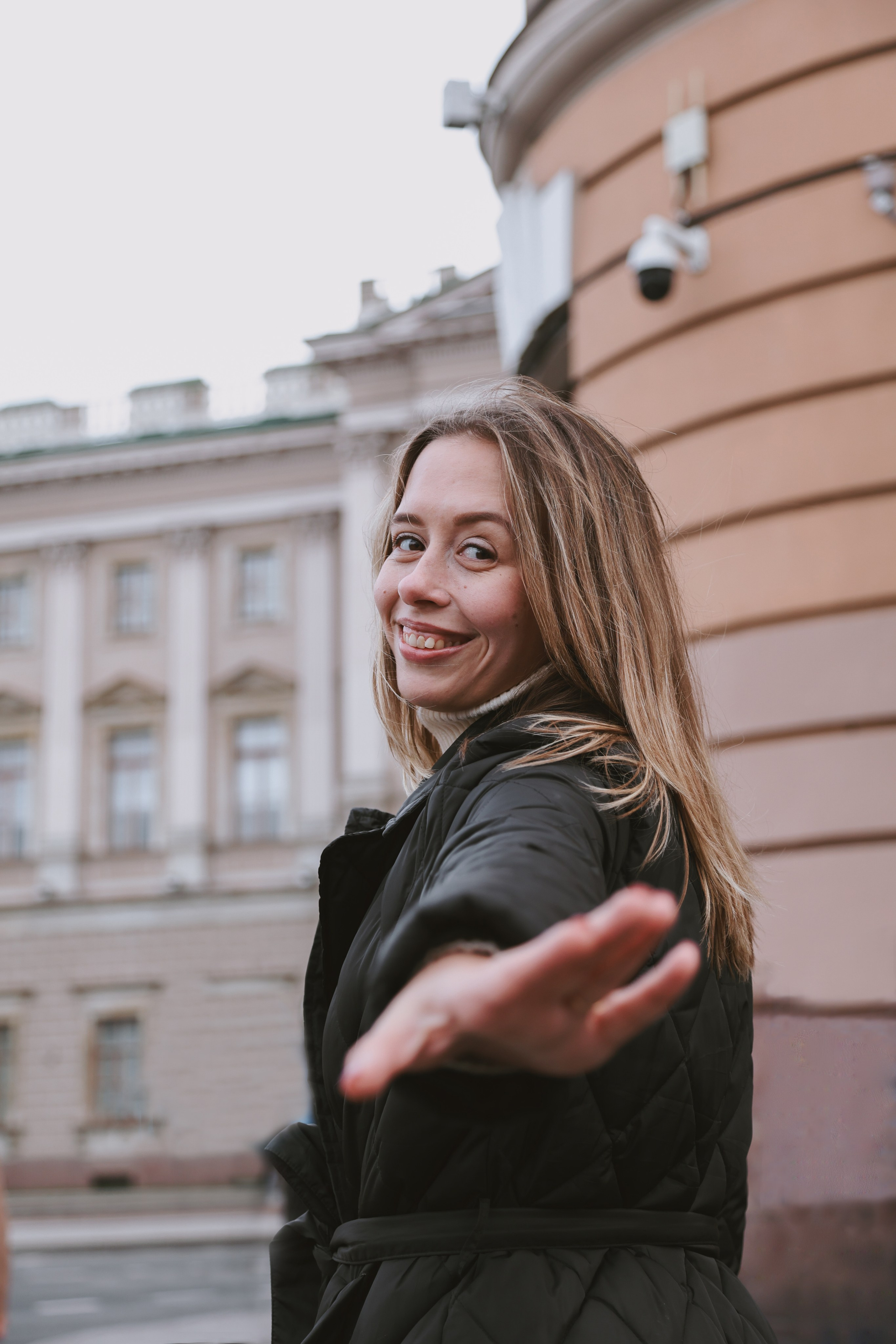 Дарья. Портретная фотосессия на улицах Санкт-Петербурга. Фотограф в Санкт-Петербурге Валерия Закатеева