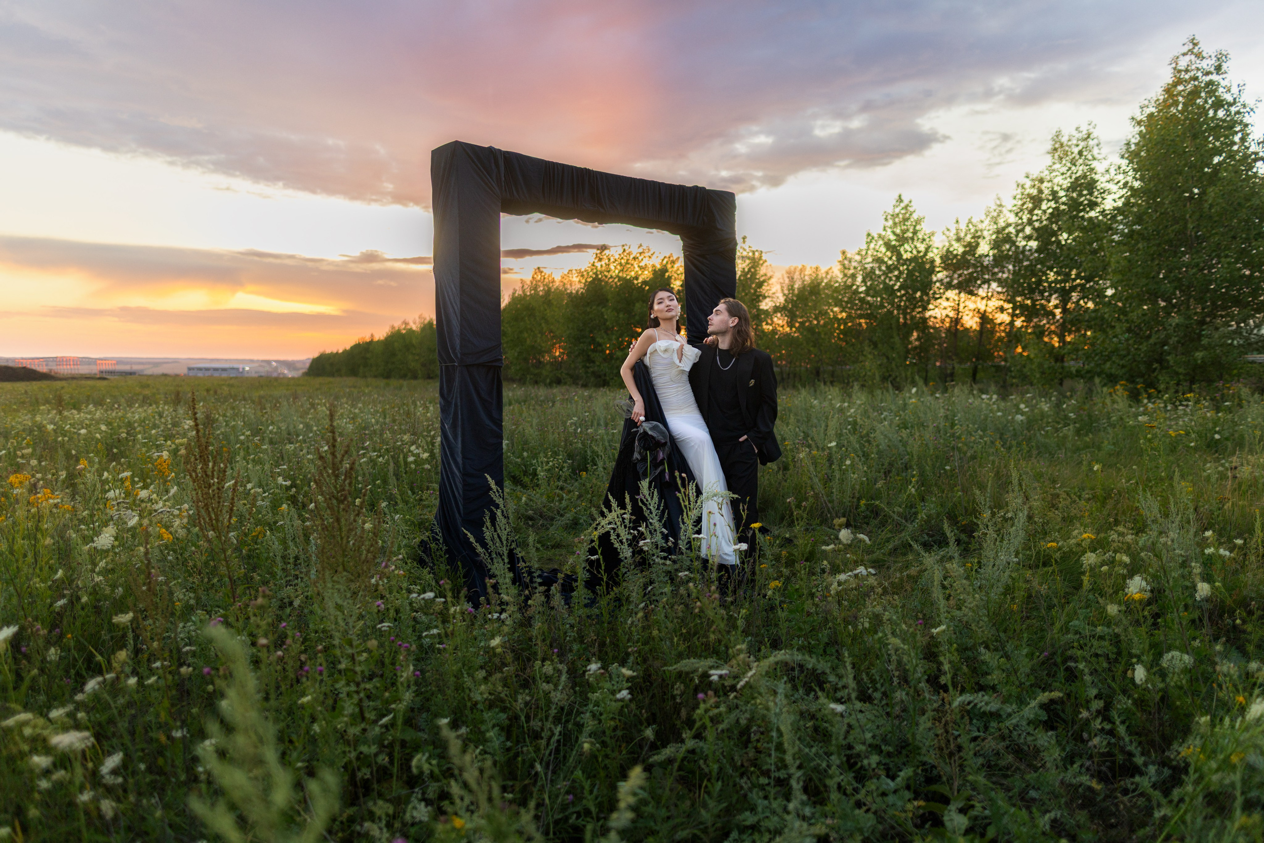 Жастина и Никита. Закатная церемония. Дмитрий Шульгин, портретный фотограф в Воронеже