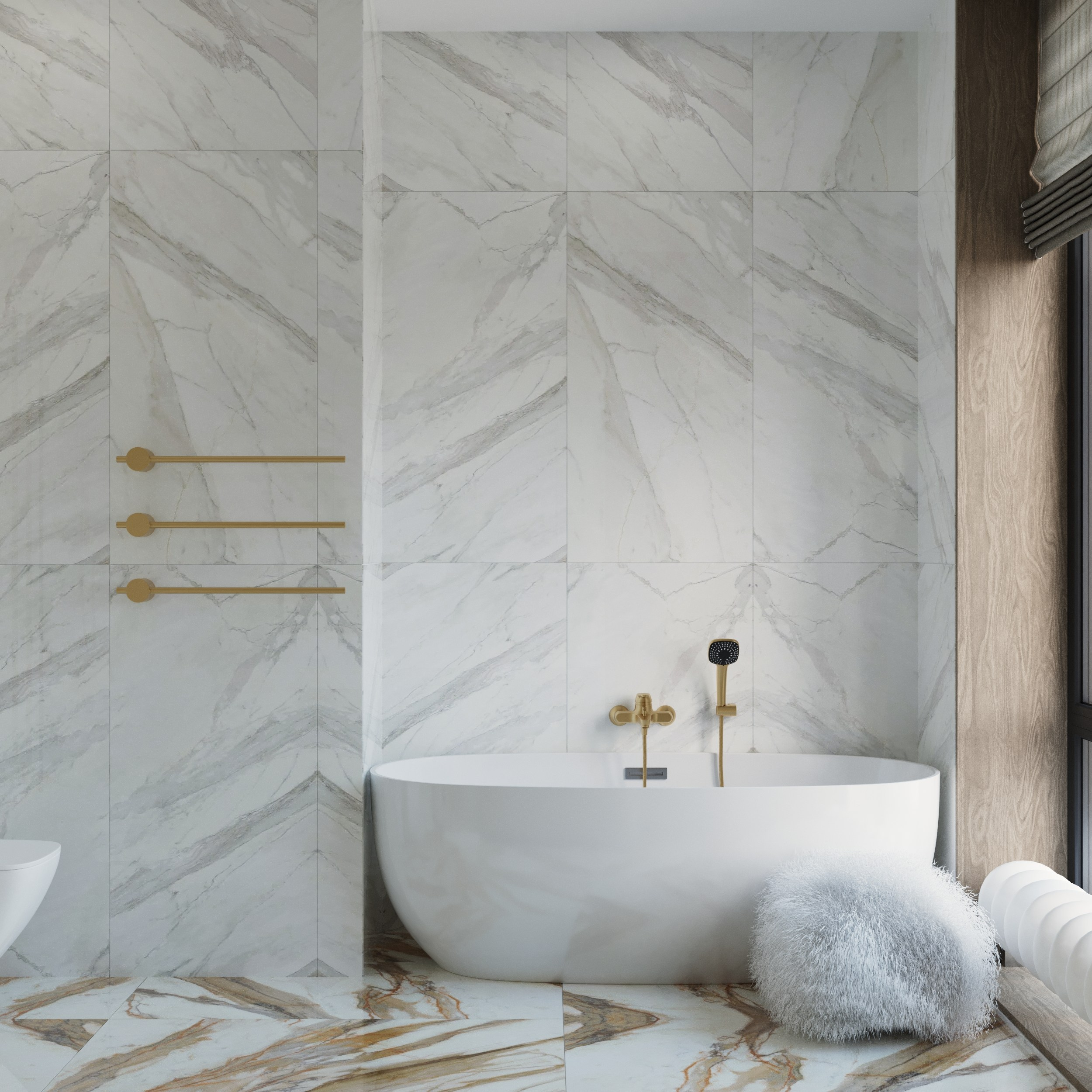 RIVERSKY / 107 м². Inside Form — студия, где проект начинается не с стен, а с человека. Индивидуальный подход, живой стиль