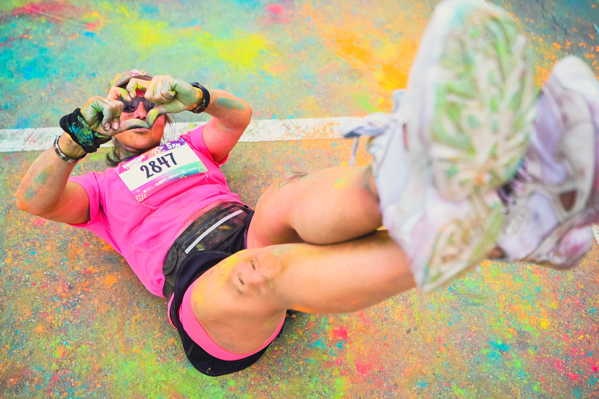 Красочный забег 2023. Елена Дружинина. Спортивный и репортажный фотограф