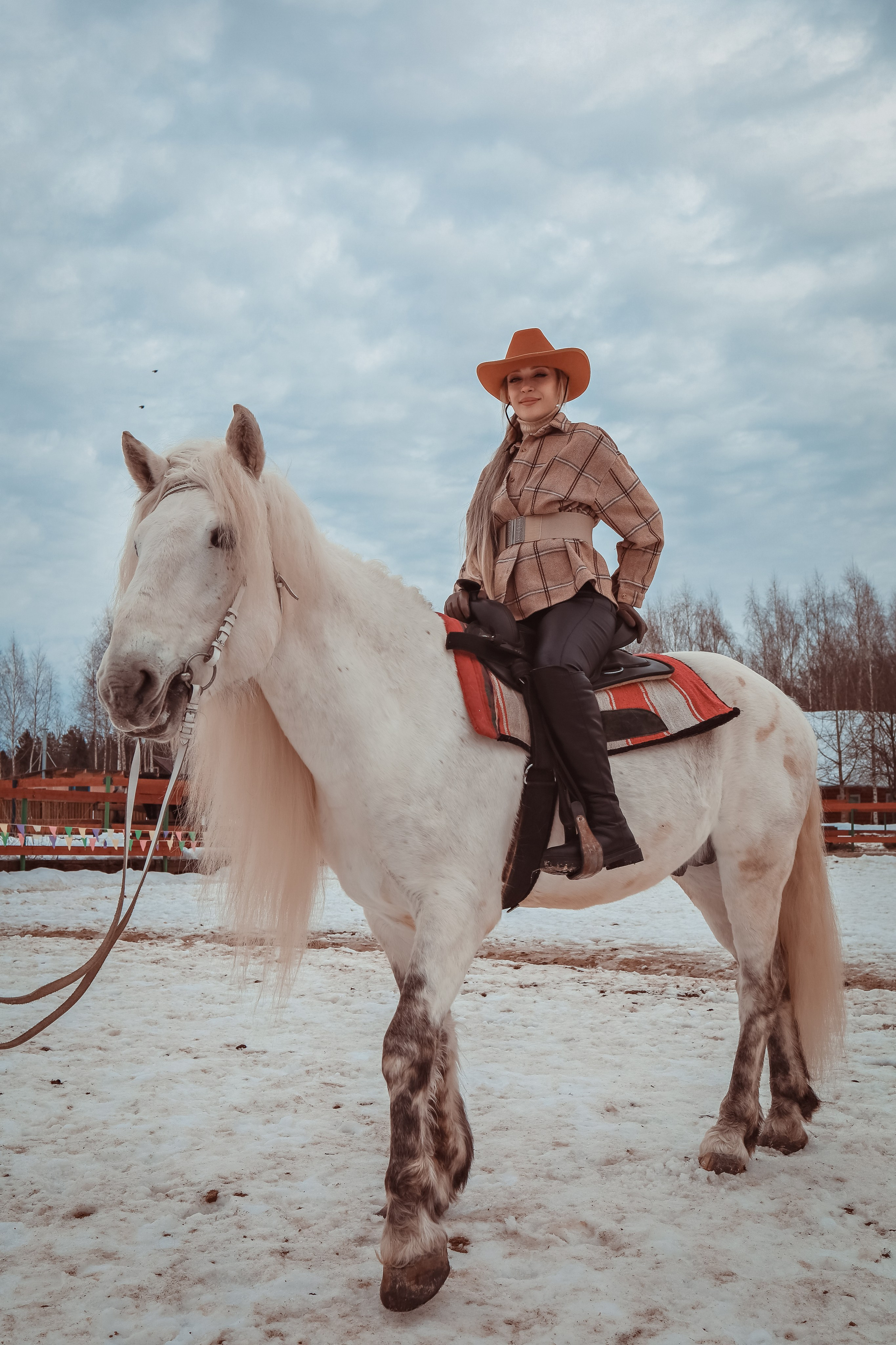 Конная прогулка с Ириной!. Фотограф Нина Пашина — Пермь