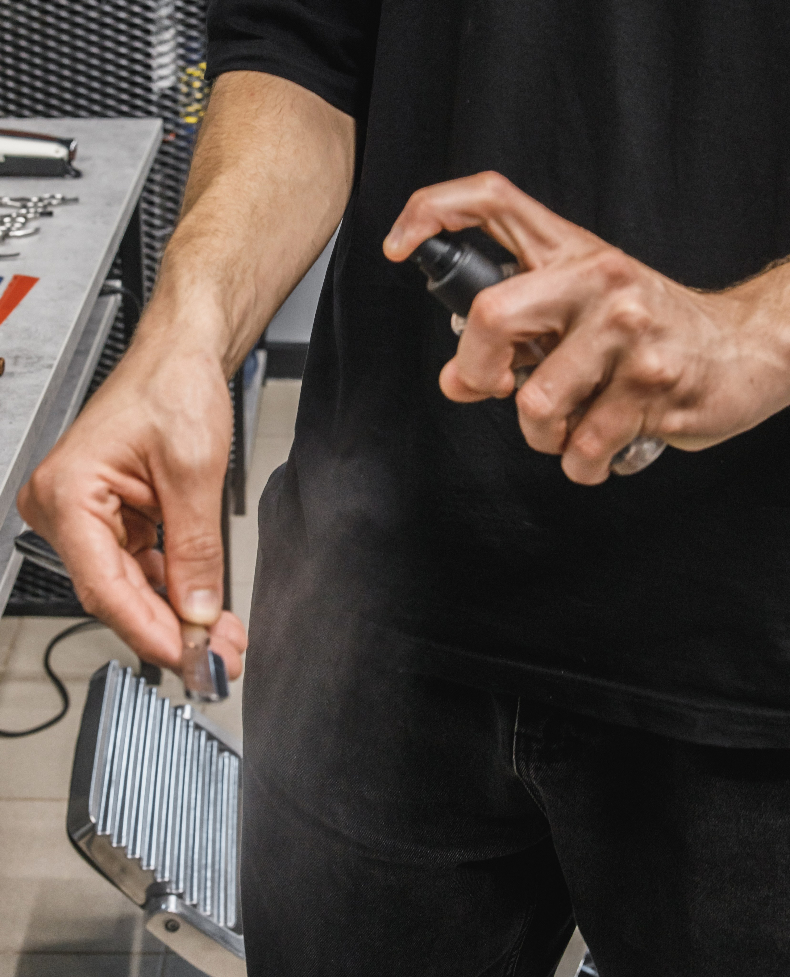 Открытие еще одного салона сети BARBERSHOP BORODACH. Предметный и семейный фотограф в Санкт-Петербурге Катерина Стеклова