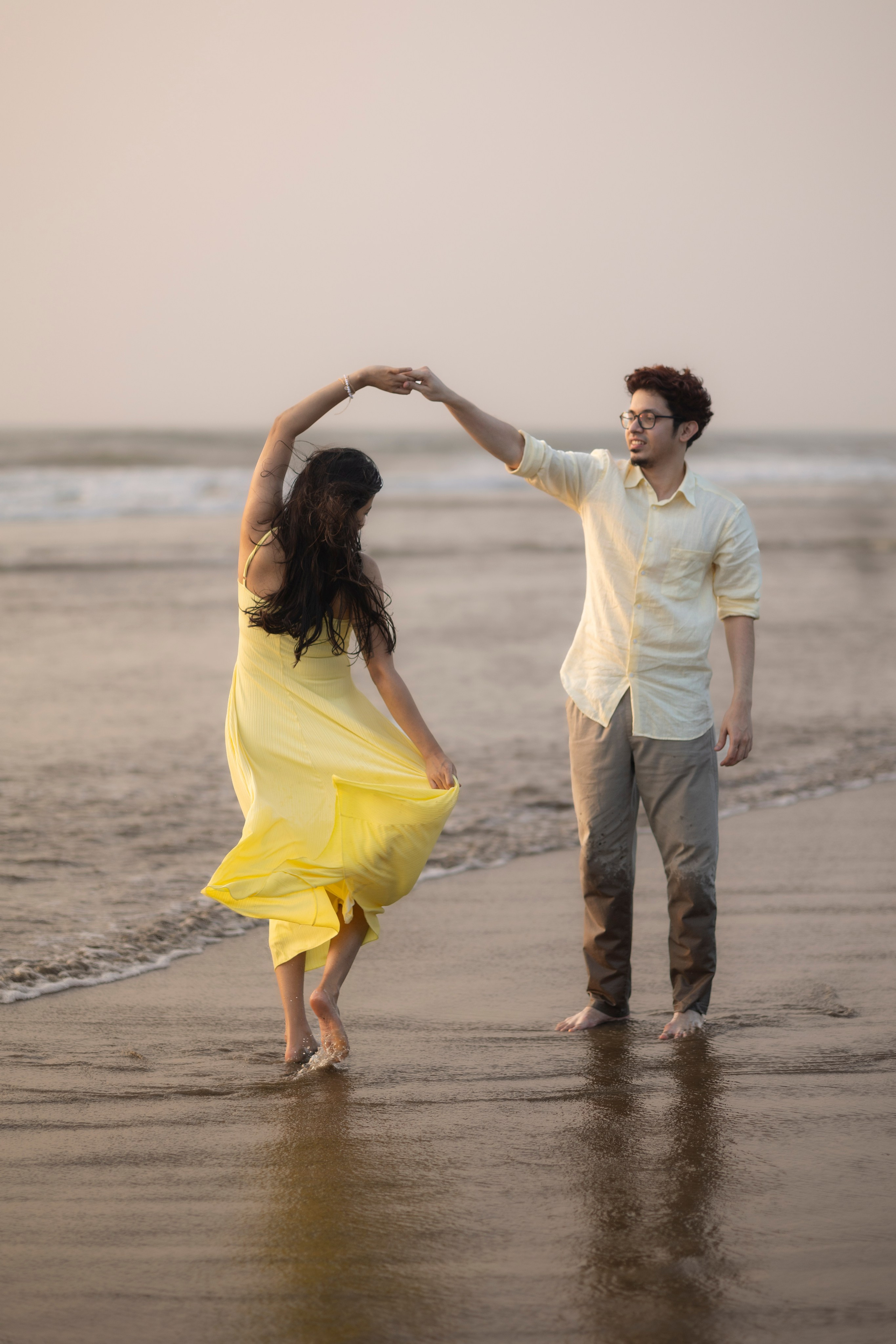 Love story photo session in Morjim (GOA). Свадебные видео