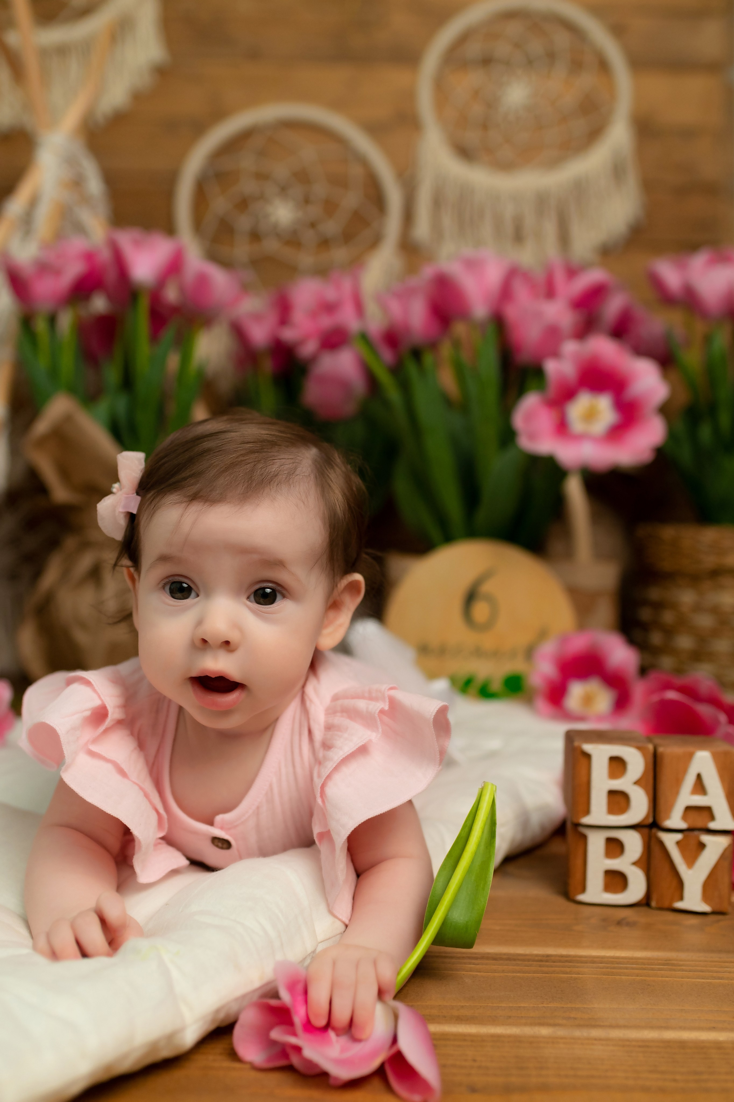 Ксения — 6 месяцев. Детский фотограф Ирина Глебова