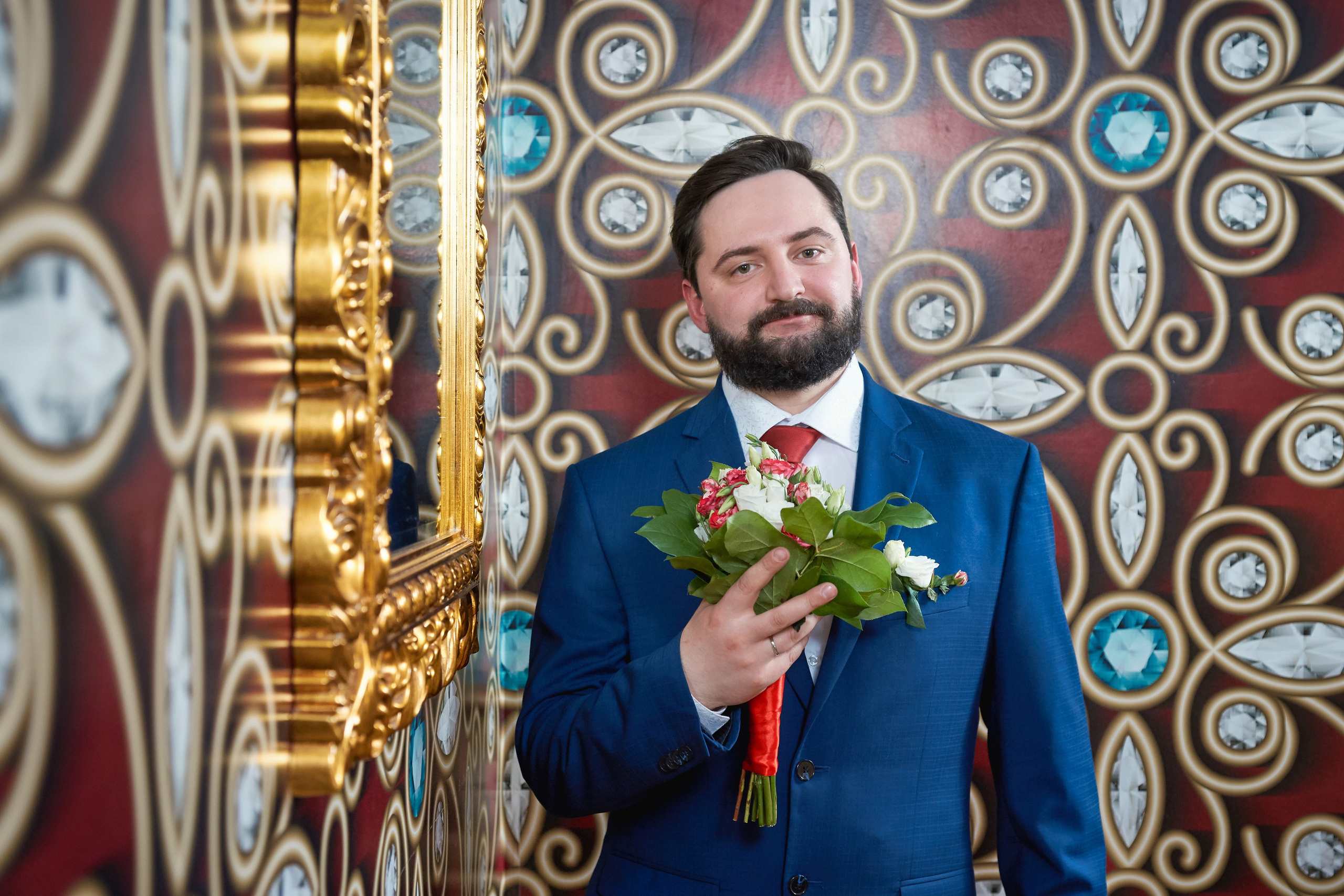 свадьба, жених