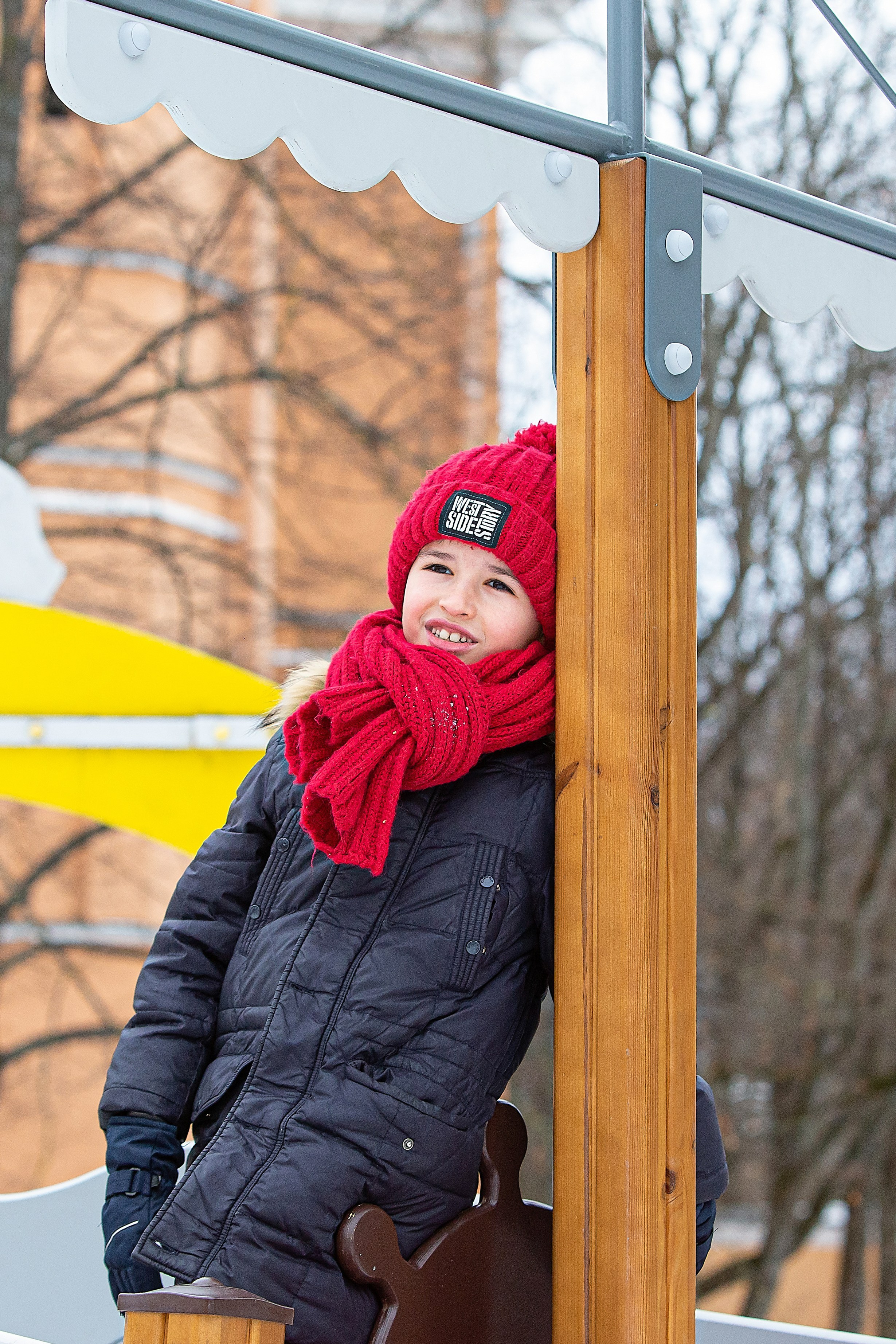 Зима. Начальная школа. Свадебный, семейный, детский фотограф в Санкт-Петербурге