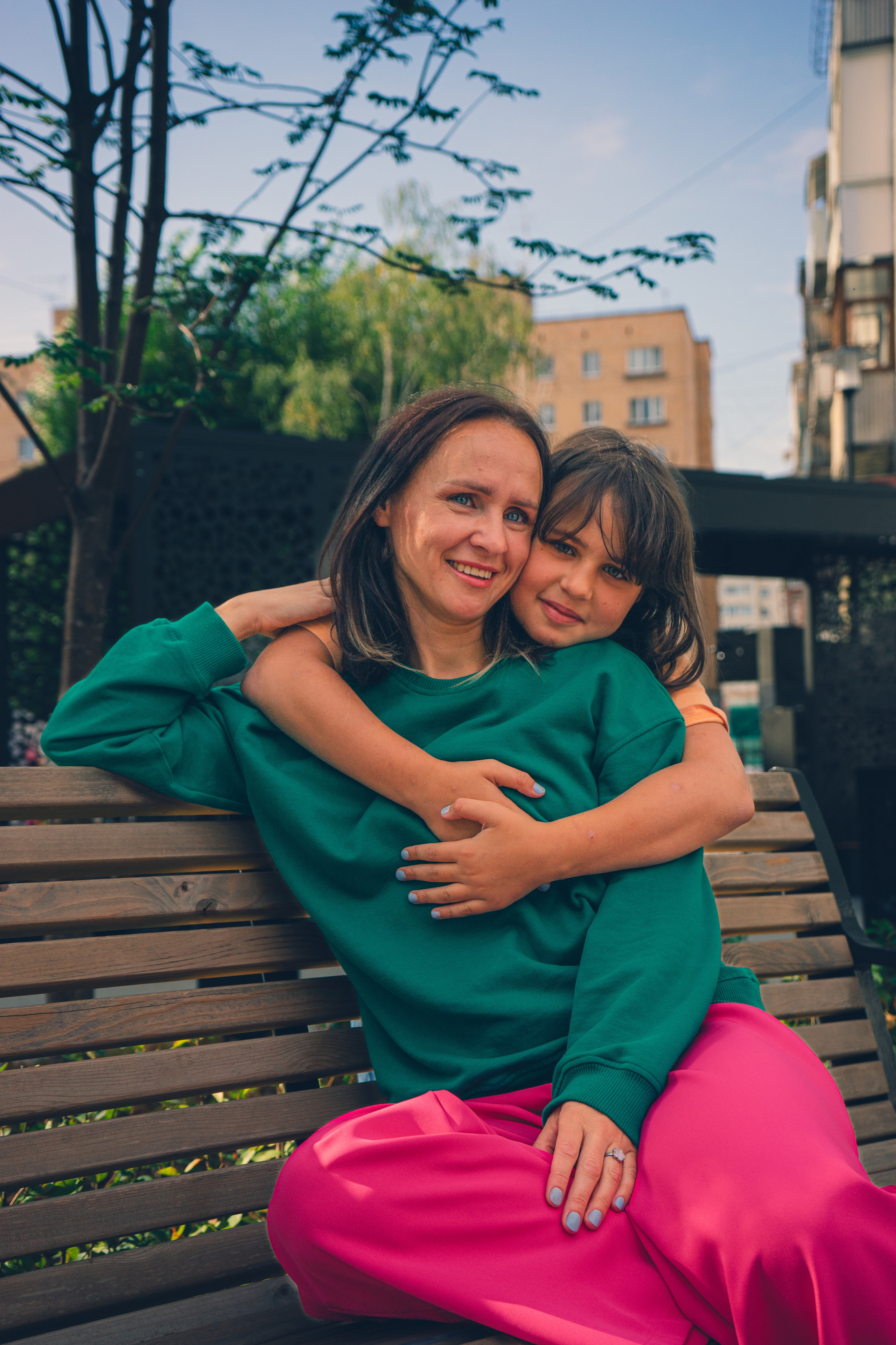 Фотосессия для мамы и дочки  тюмень