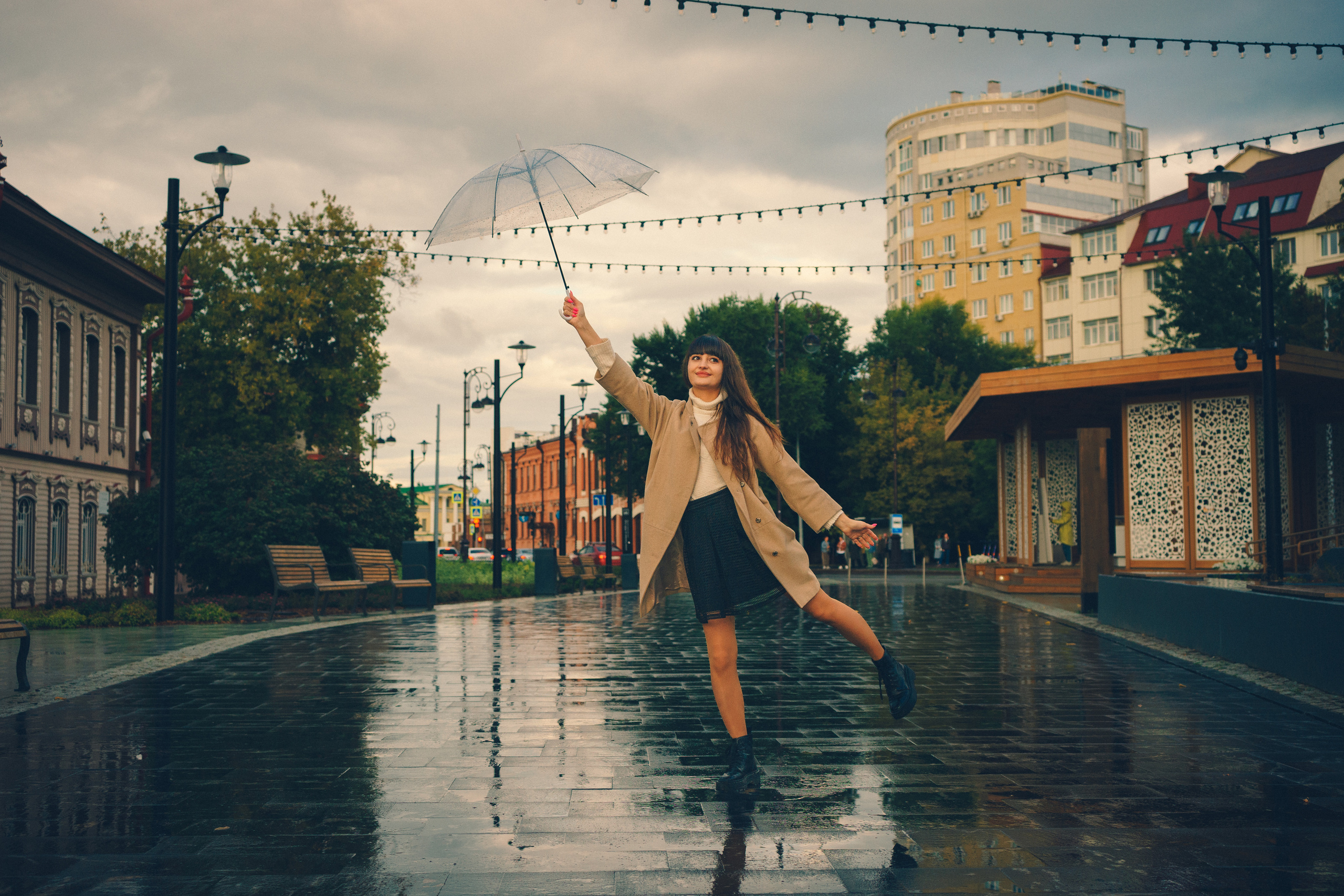 Фотосессия под дождем Александр Шалагин
