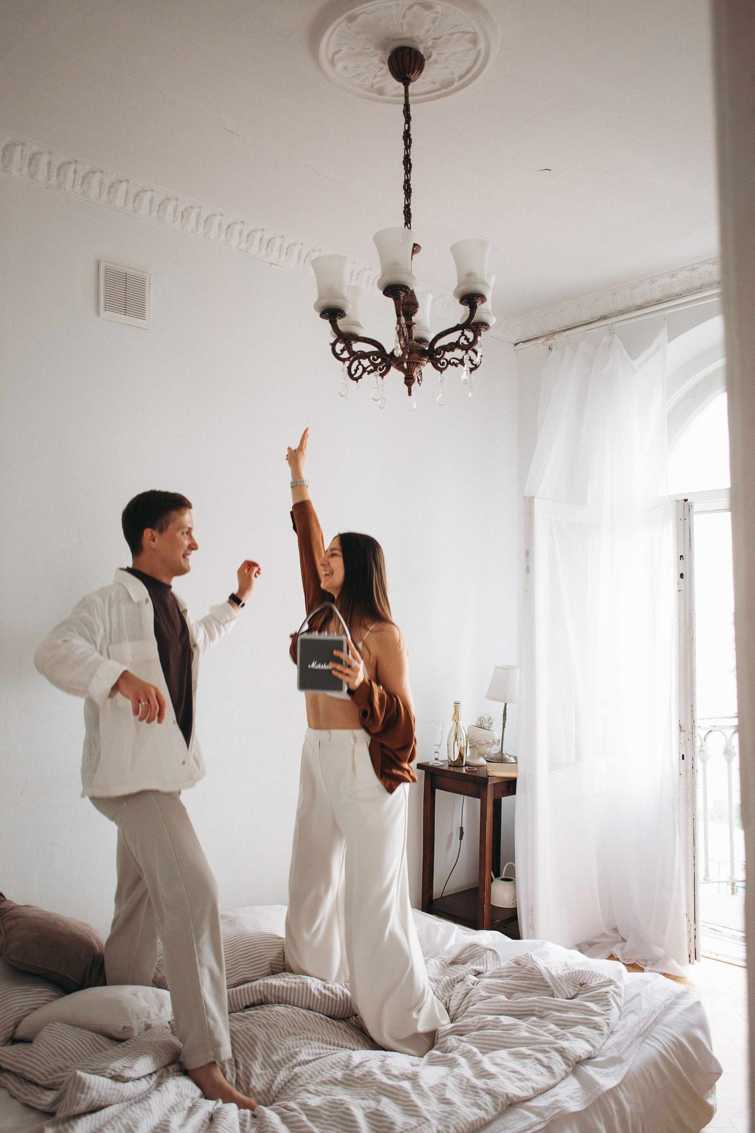 Марина и Роман в «сталинке». Семейный фотограф в Москве Марина Петра