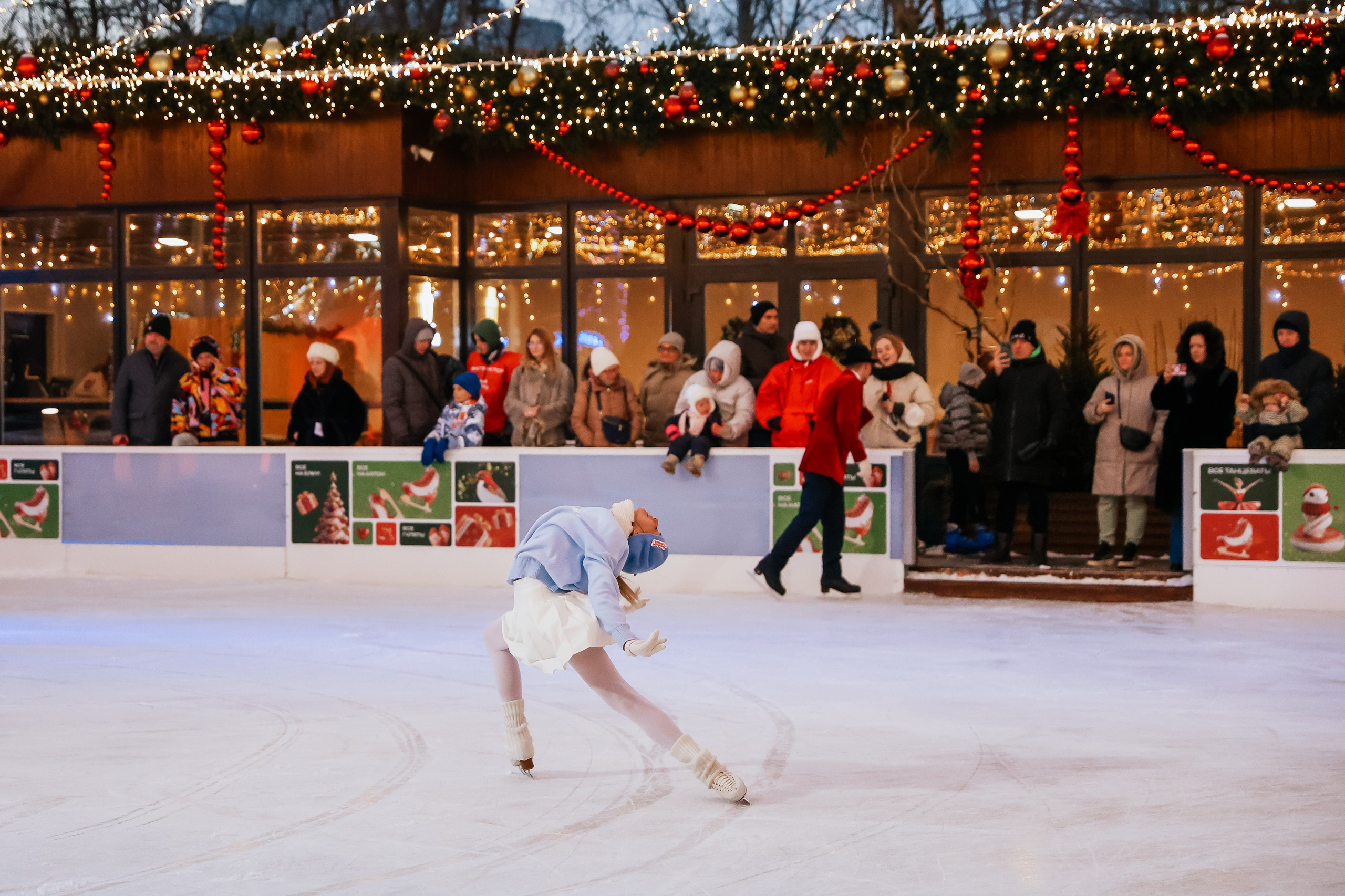 Ледовое шоу Сити каток Московское Чаепитие. Фотограф и видеограф Анна Домашенко