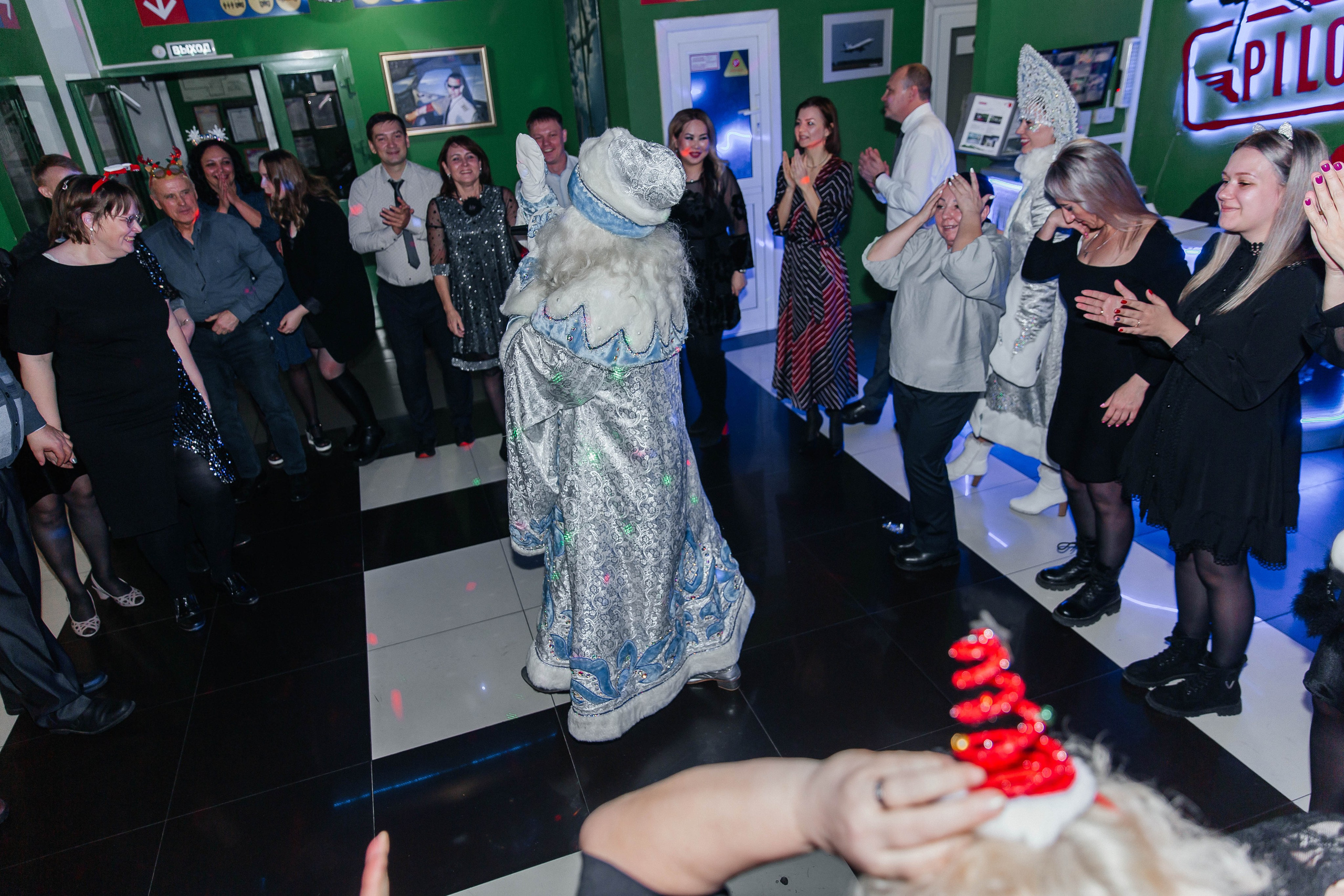 Новогодний корпоратив репортаж. Главная