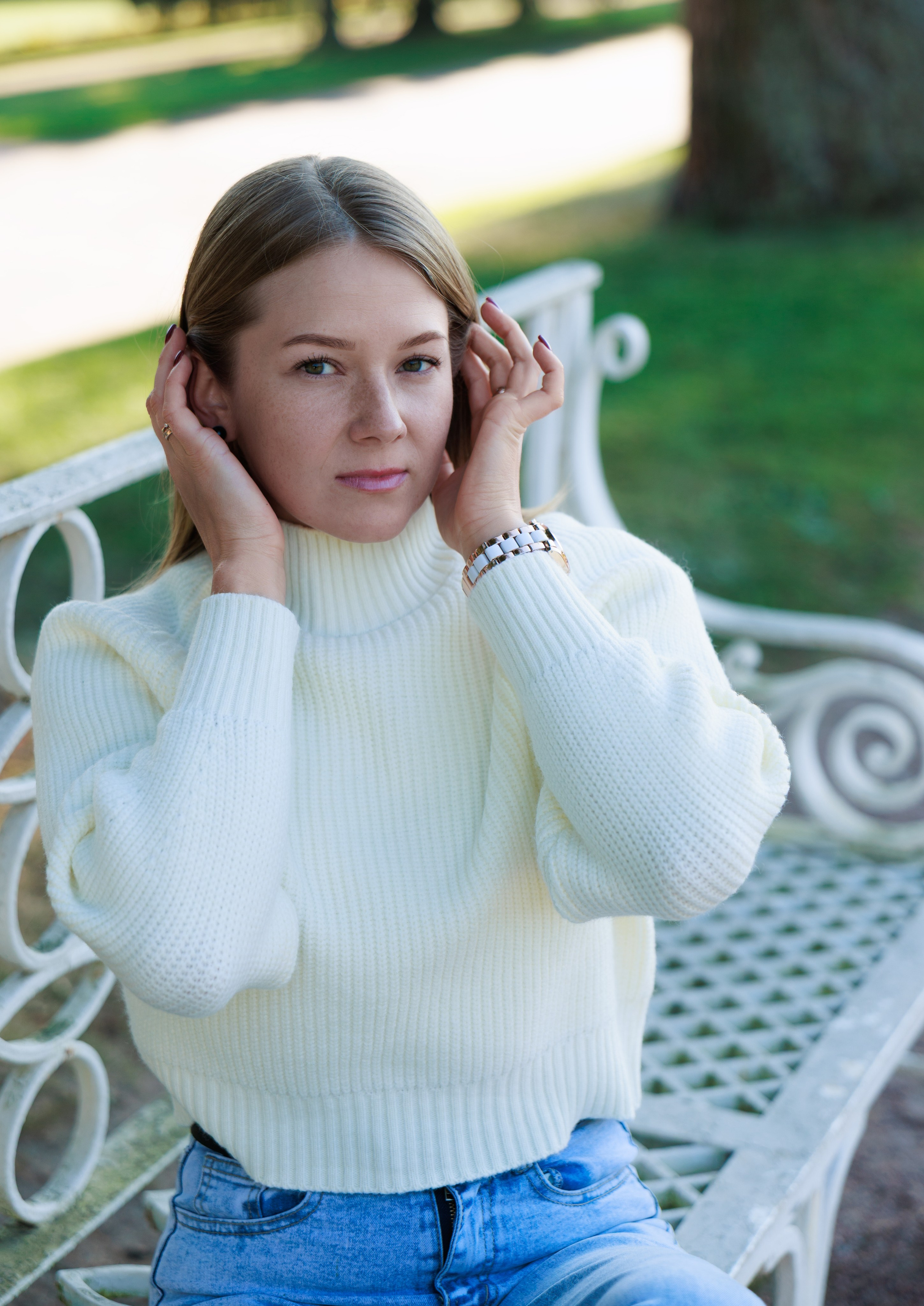 Солнечная осень в Пушкине. Портретный, семейный фотограф в Санкт-Петербурге и Ленинградской области Виктория Соловьёва