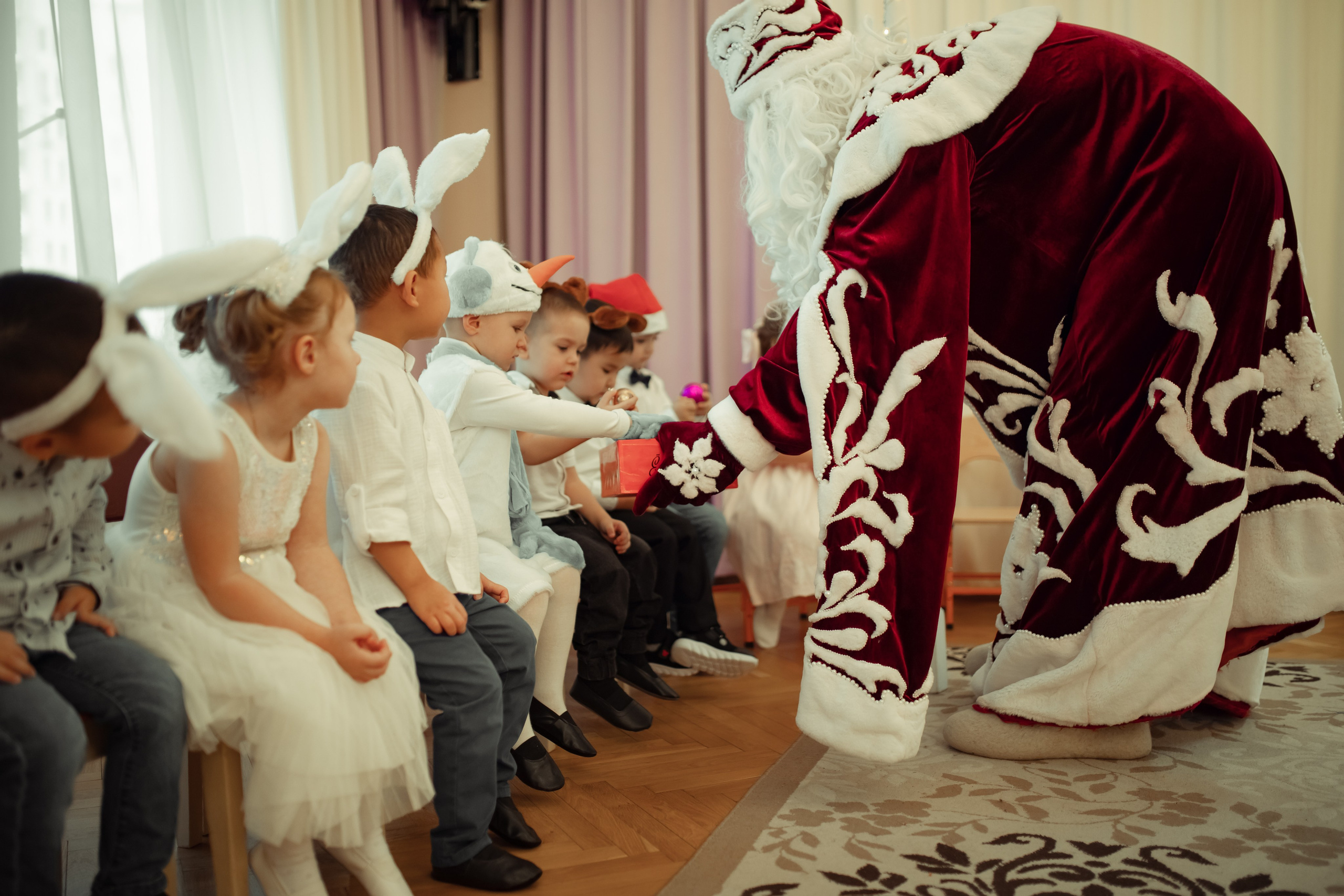 Новогодний утренник в детском саду. Семейный и детский фотограф в Москве Дорогова Екатерина