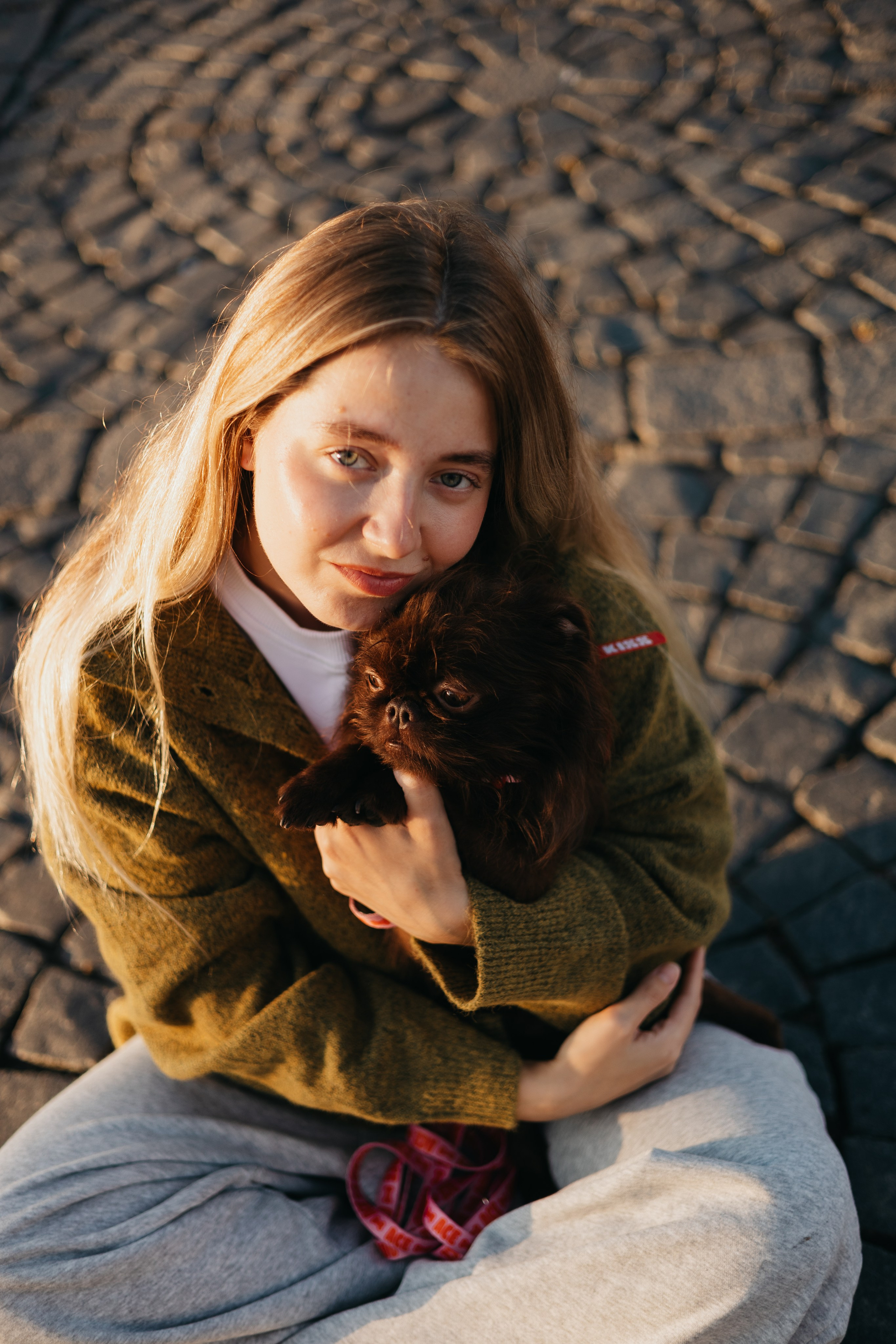 Наталья и Оззи. Фотограф животных Евгения Верцинская