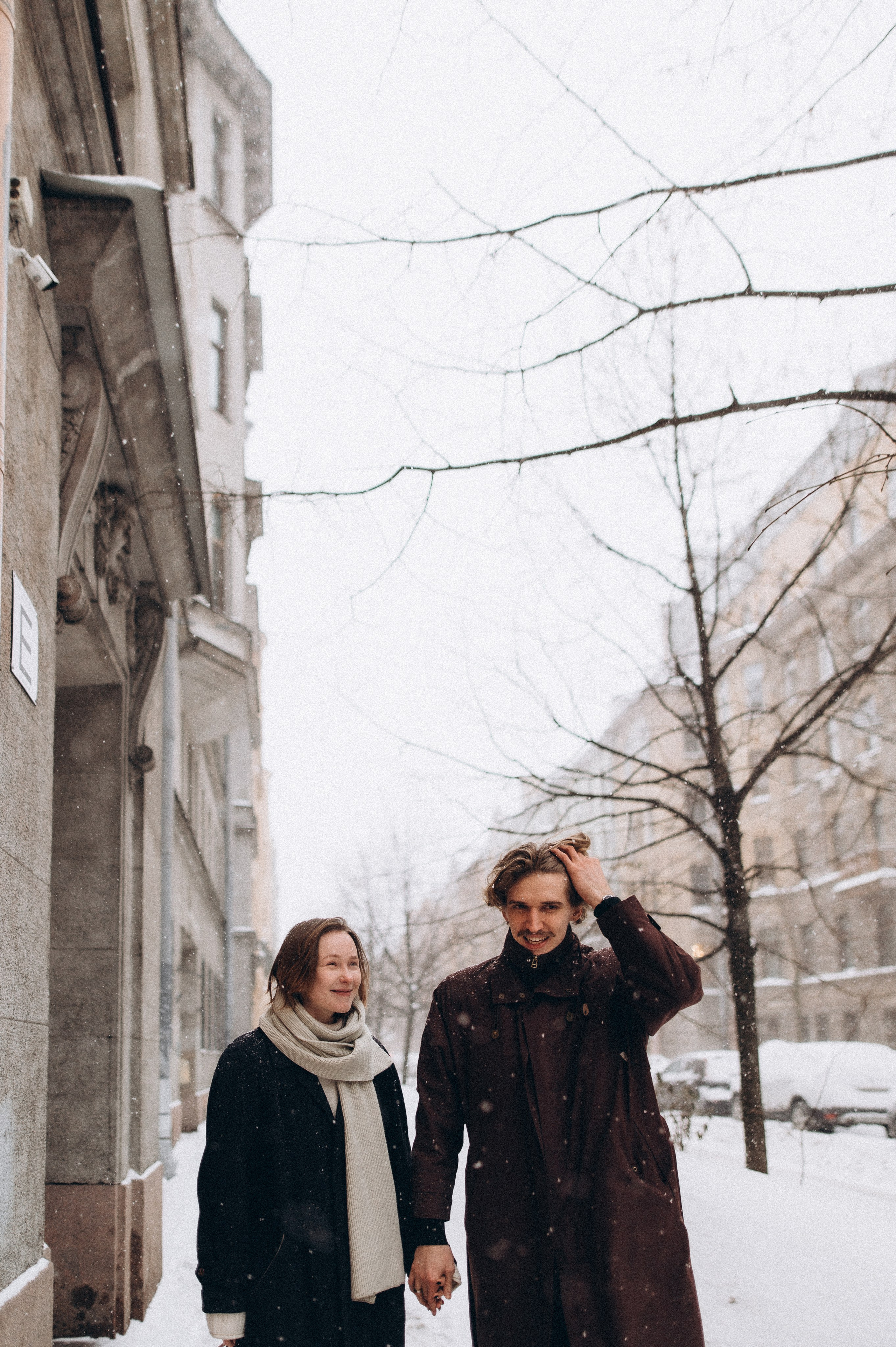 Снежная лав стори. Фотограф ПИТЕР СПБ Надежда Баранова