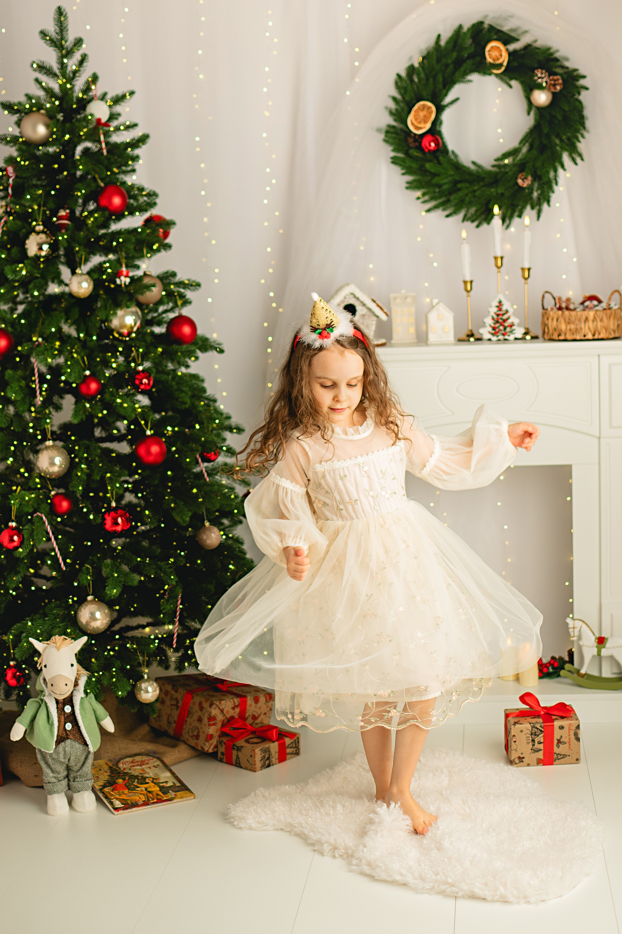 НОВЫЙ ГОД 2025-2026. Фотограф новорождённых в Санкт-Петербурге Наталья Булгакова