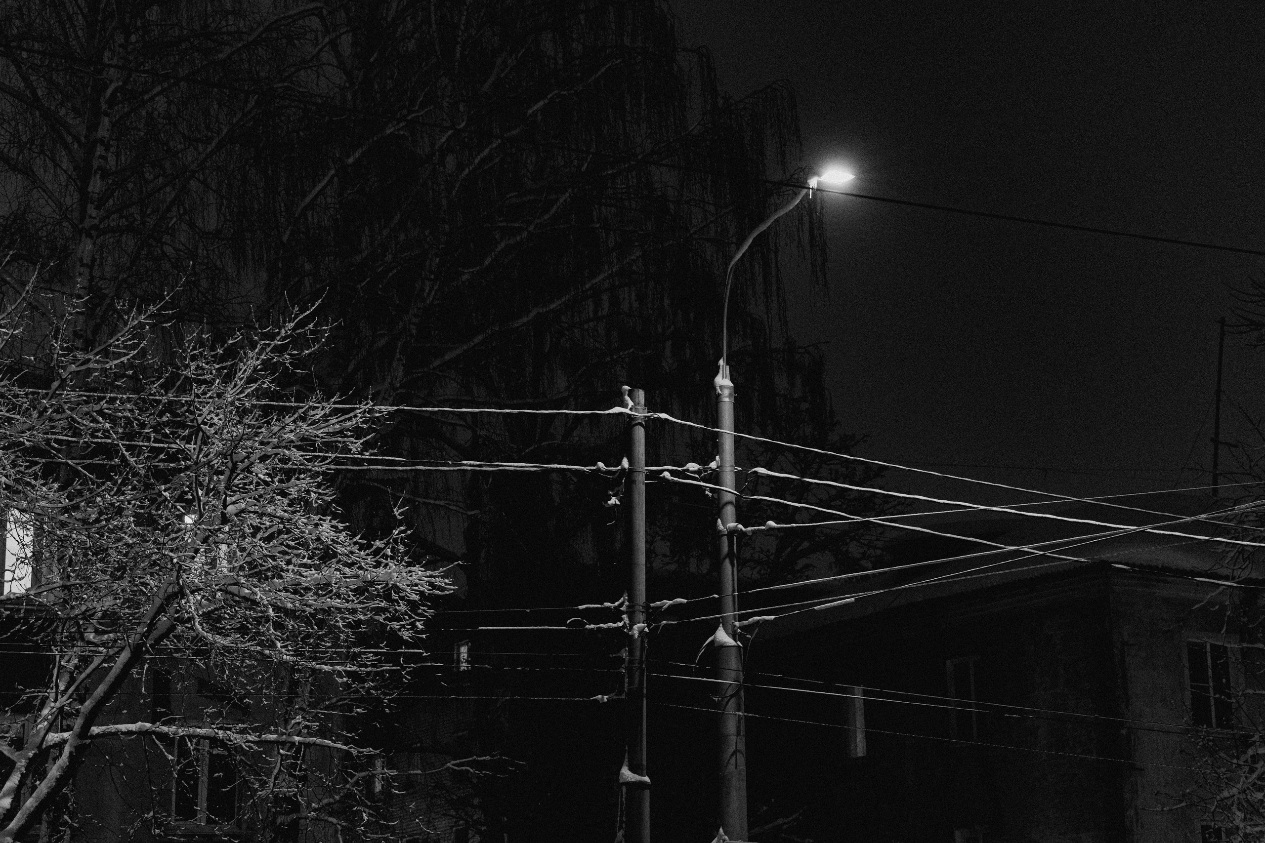 Город зимой. Фотограф Эльмира Лин