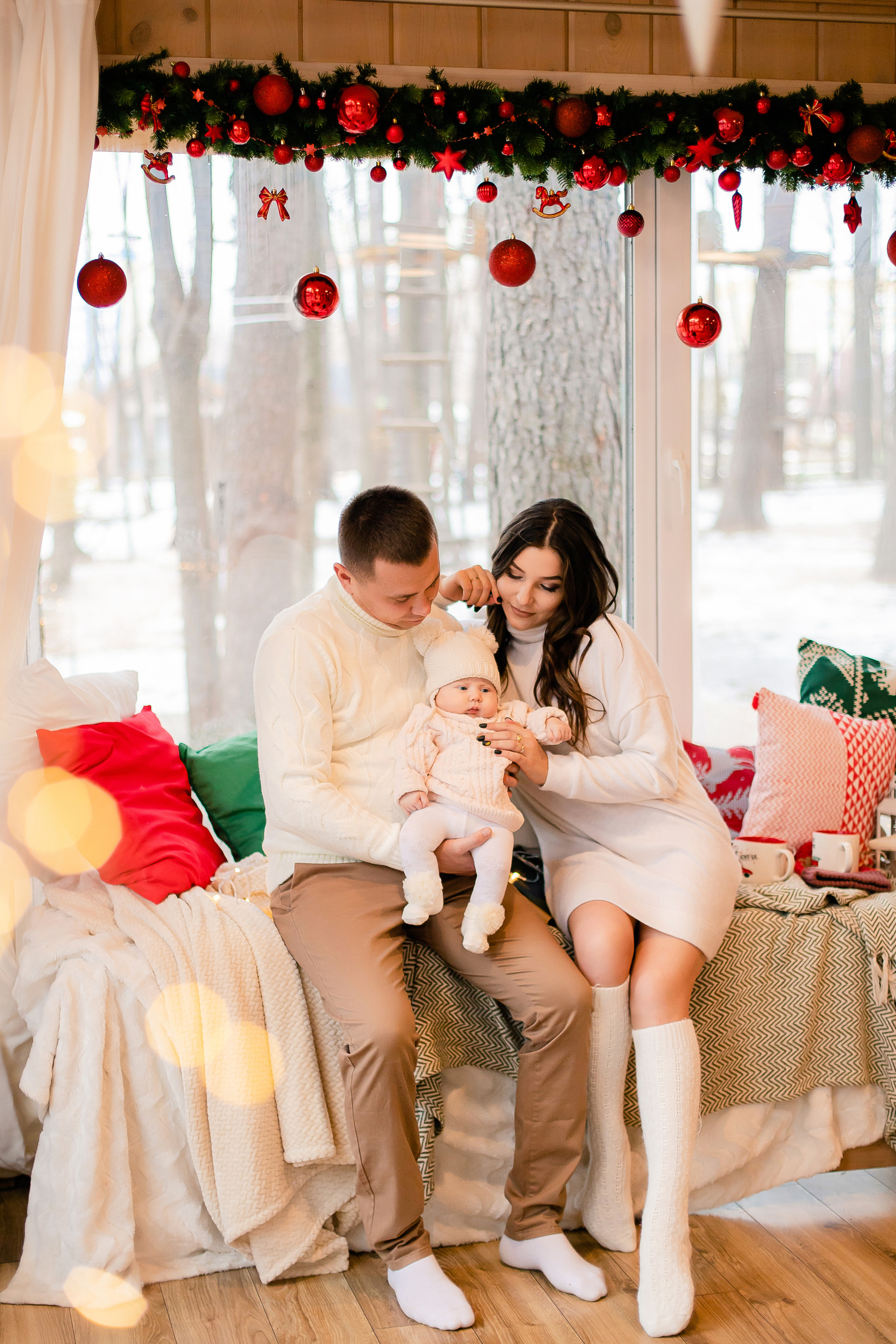 Вечер в зимнем домике. Семейный и свадебный фотограф в Чебоксарах и Новочебоксарске Ирина Юрь