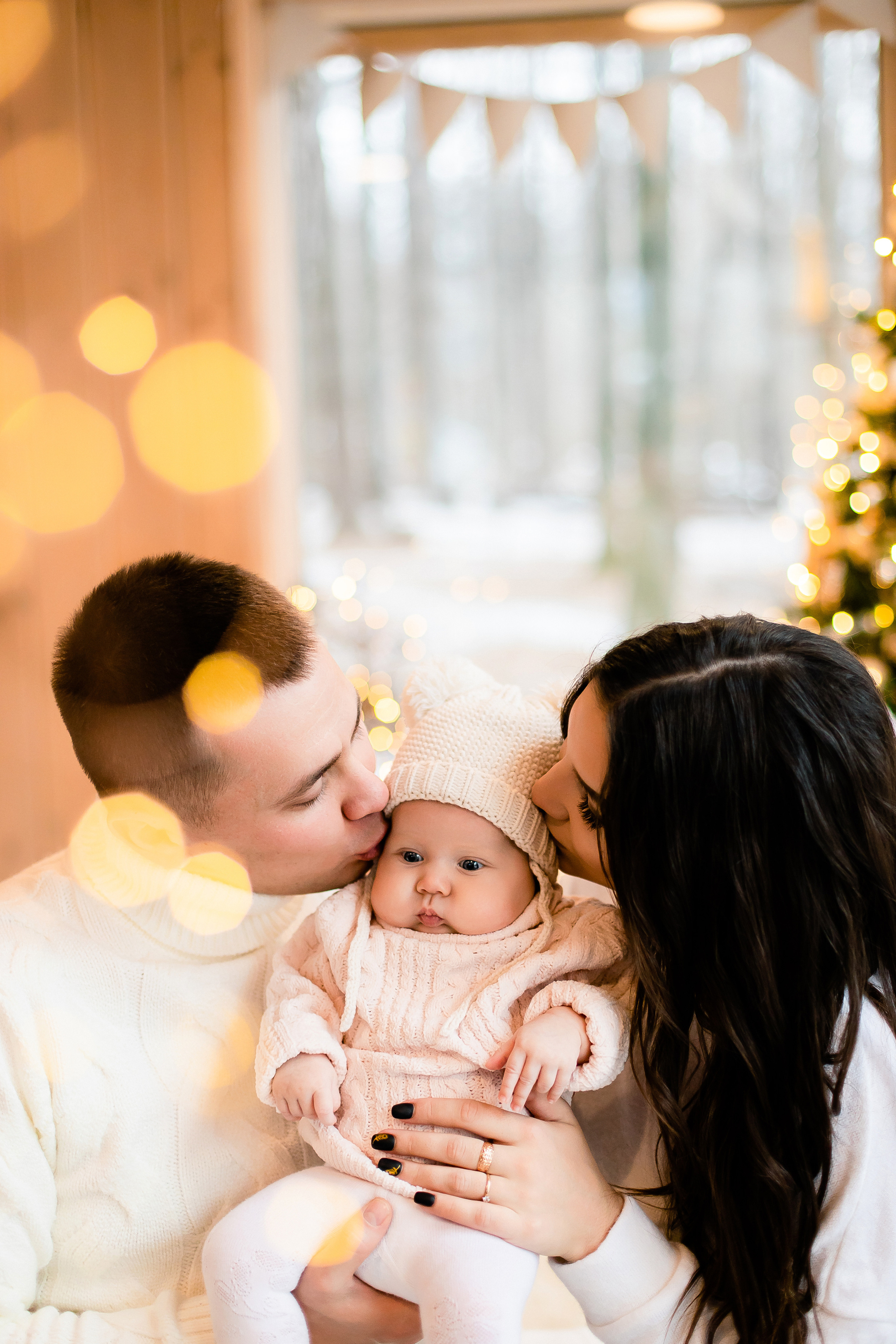Вечер в зимнем домике. Семейный и свадебный фотограф в Чебоксарах и Новочебоксарске Ирина Юрь