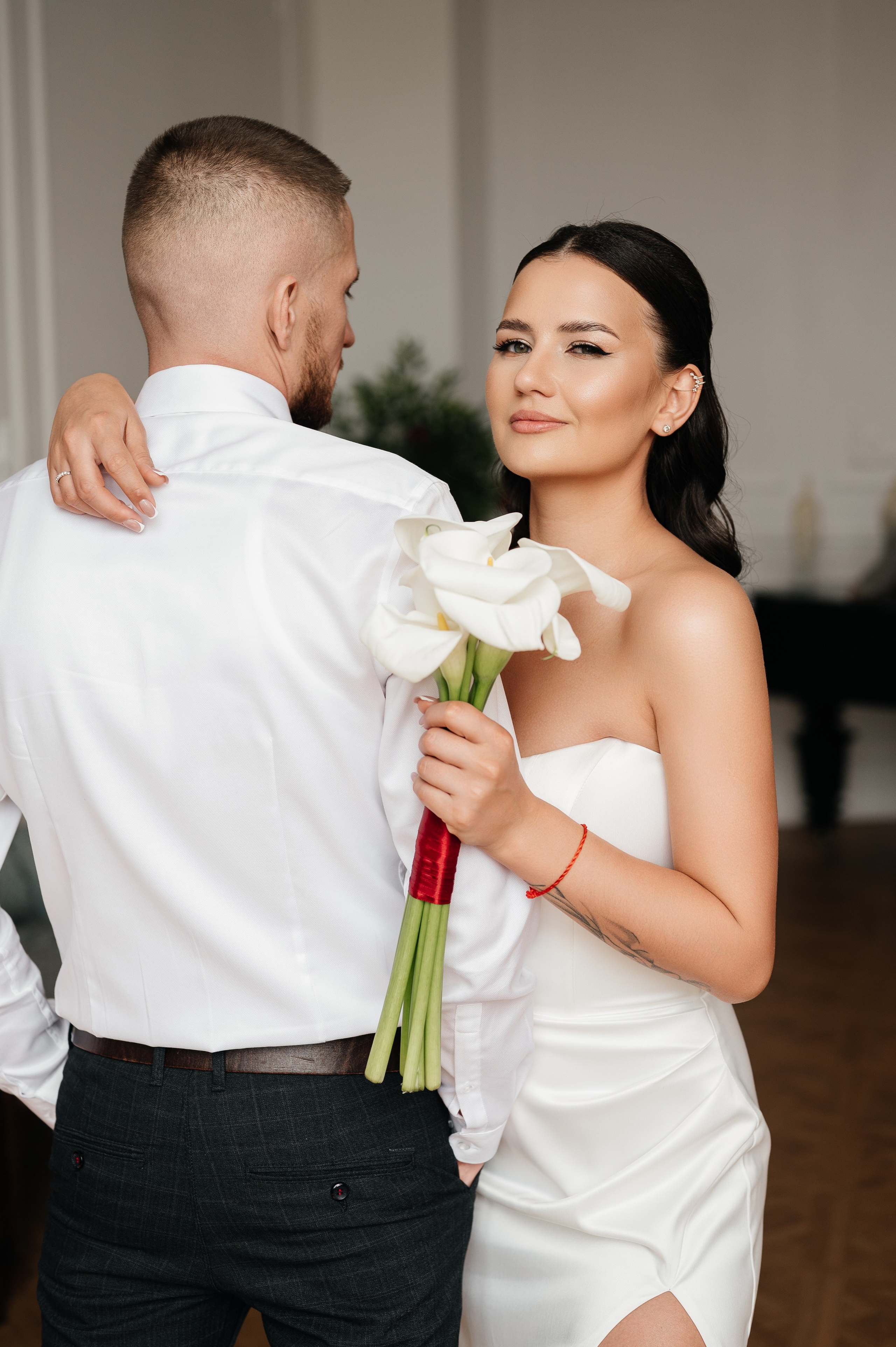 Свадебная фотосессия в студии. Свадебный и семейный фотограф в Краснодаре Алина Мельник