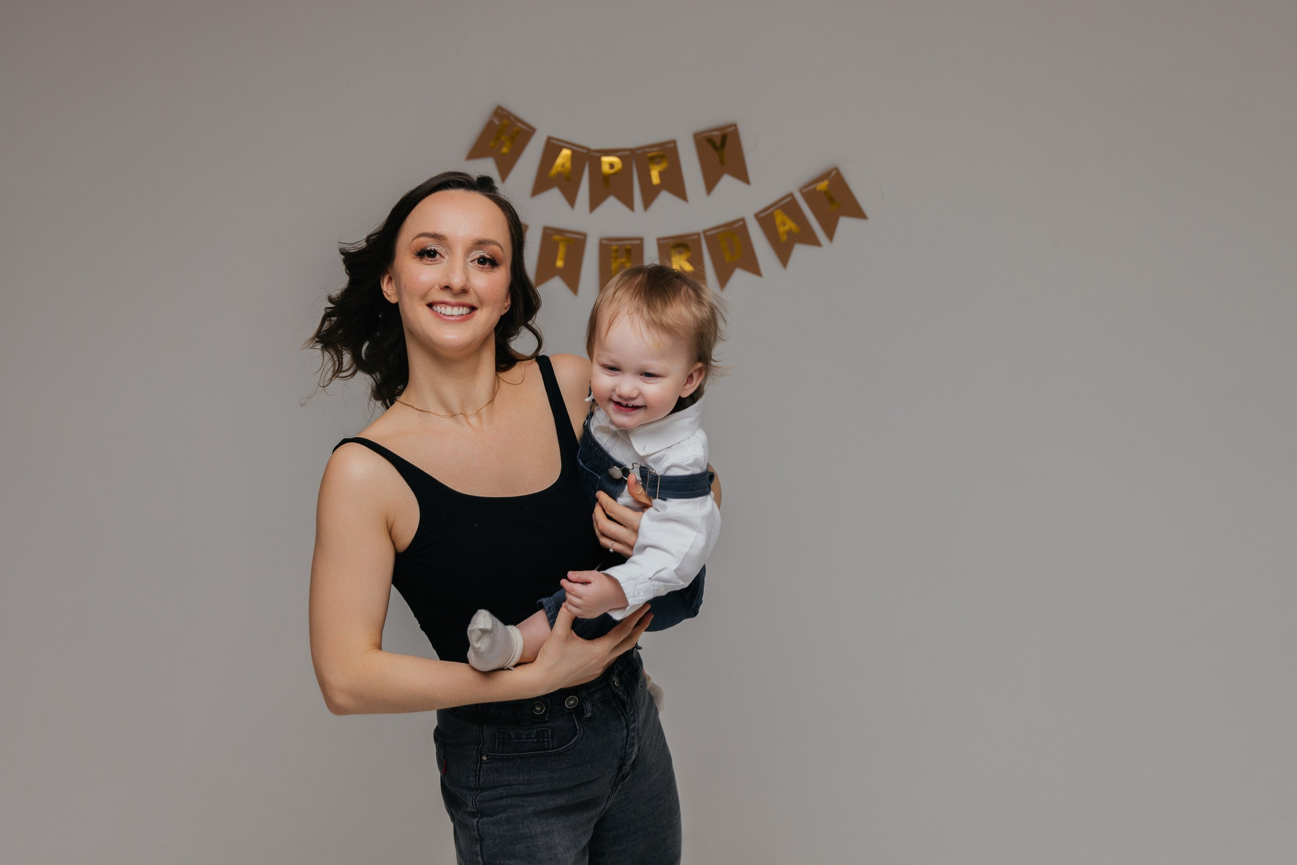 Семейная фотосессия в студии. Фотограф Алексей Солопов