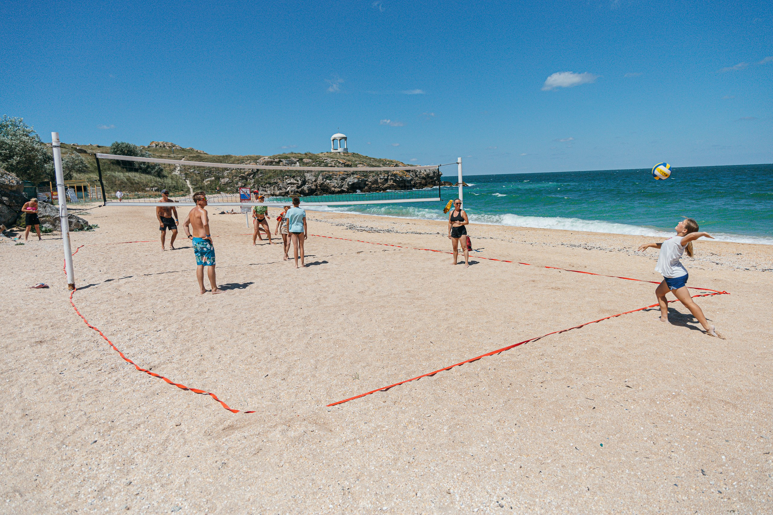 ПЛЯЖНЫЙ ВОЛЕЙБОЛ. Photographer of Krasnodar city Paul Varro