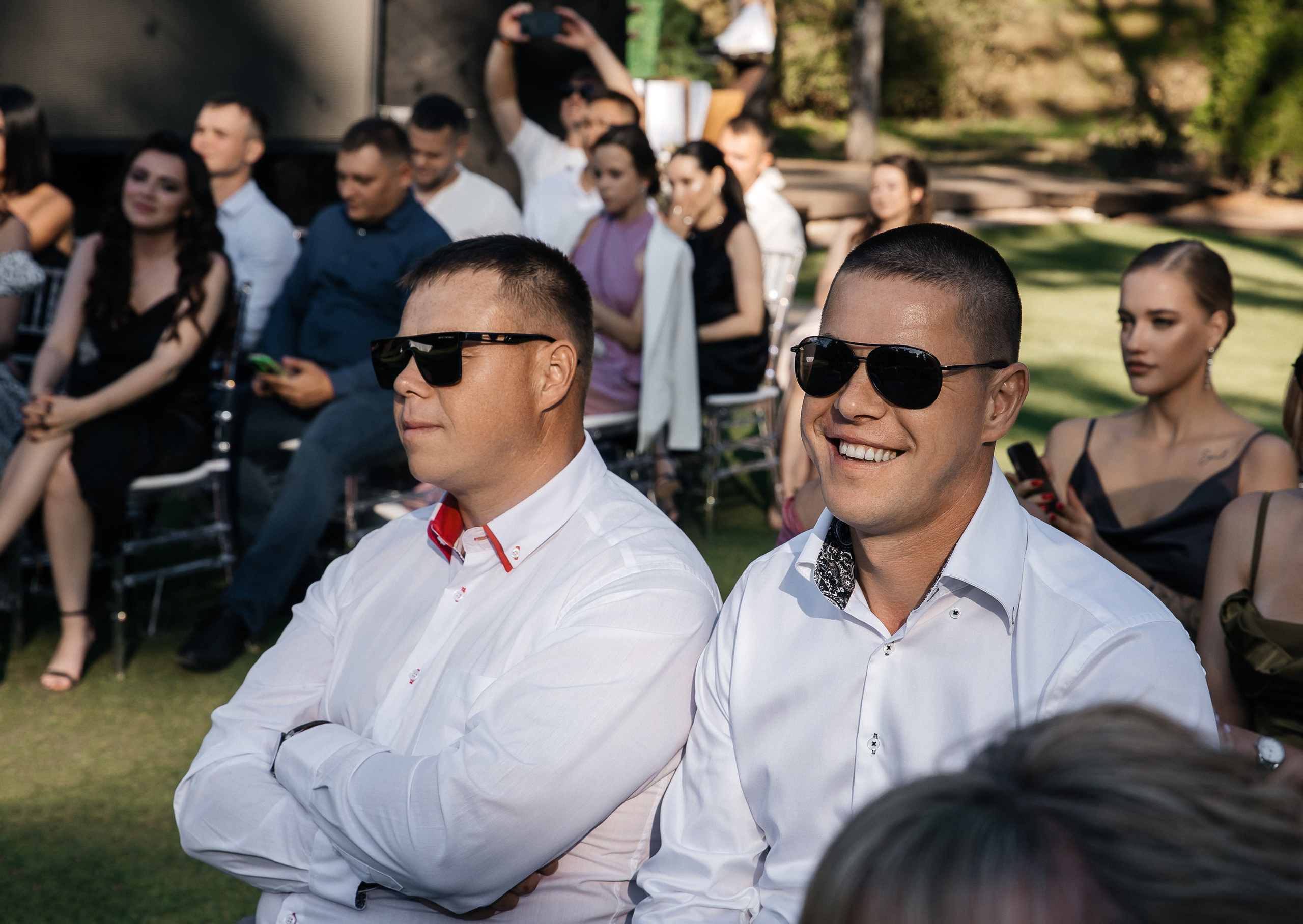 Свадьба на открытом воздухе. Свадебный и семейный фотограф в Москве Олеся Подколзина