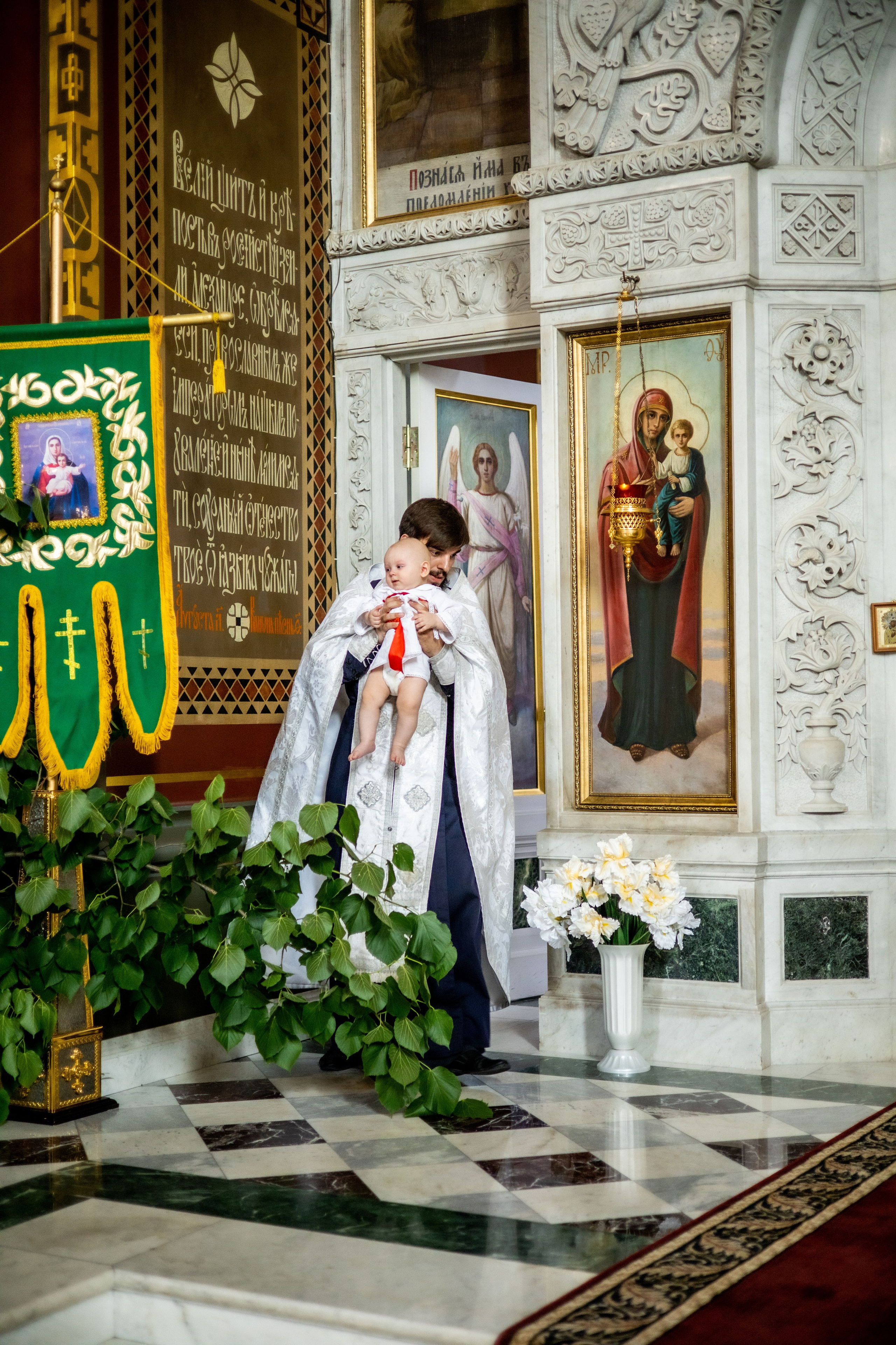 Крещение Назара. Фотограф Надежда Лукьянова