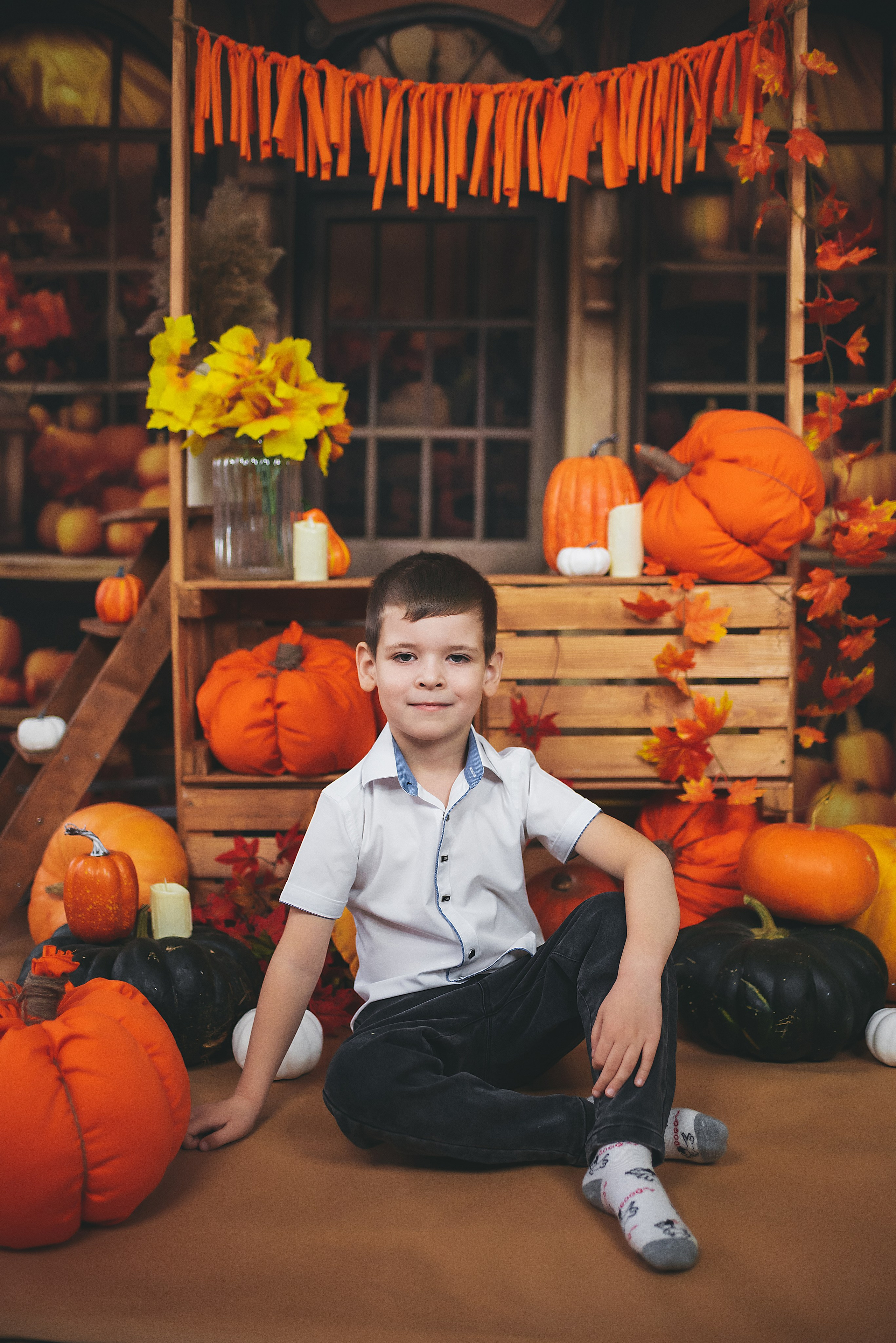 ПРОЕКТ осенний «Тыковки». Семейный и детский фотограф в Тейково