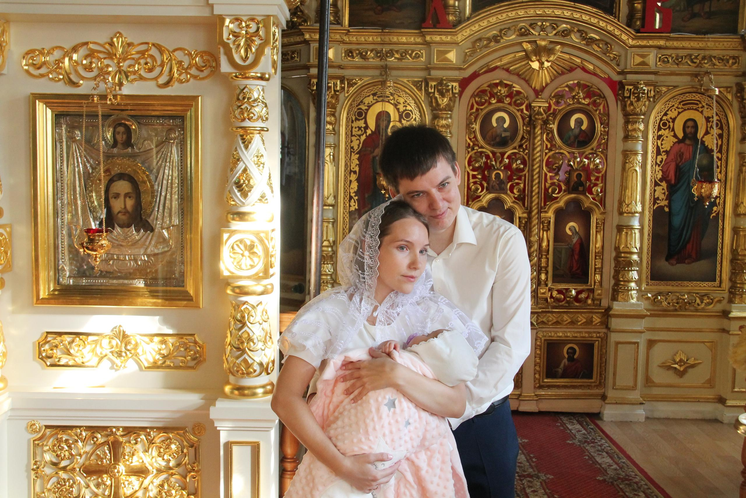 Крещение Виктории. Съемка Таинств Крещения Венчания, детские и семейные съемки в Пензе