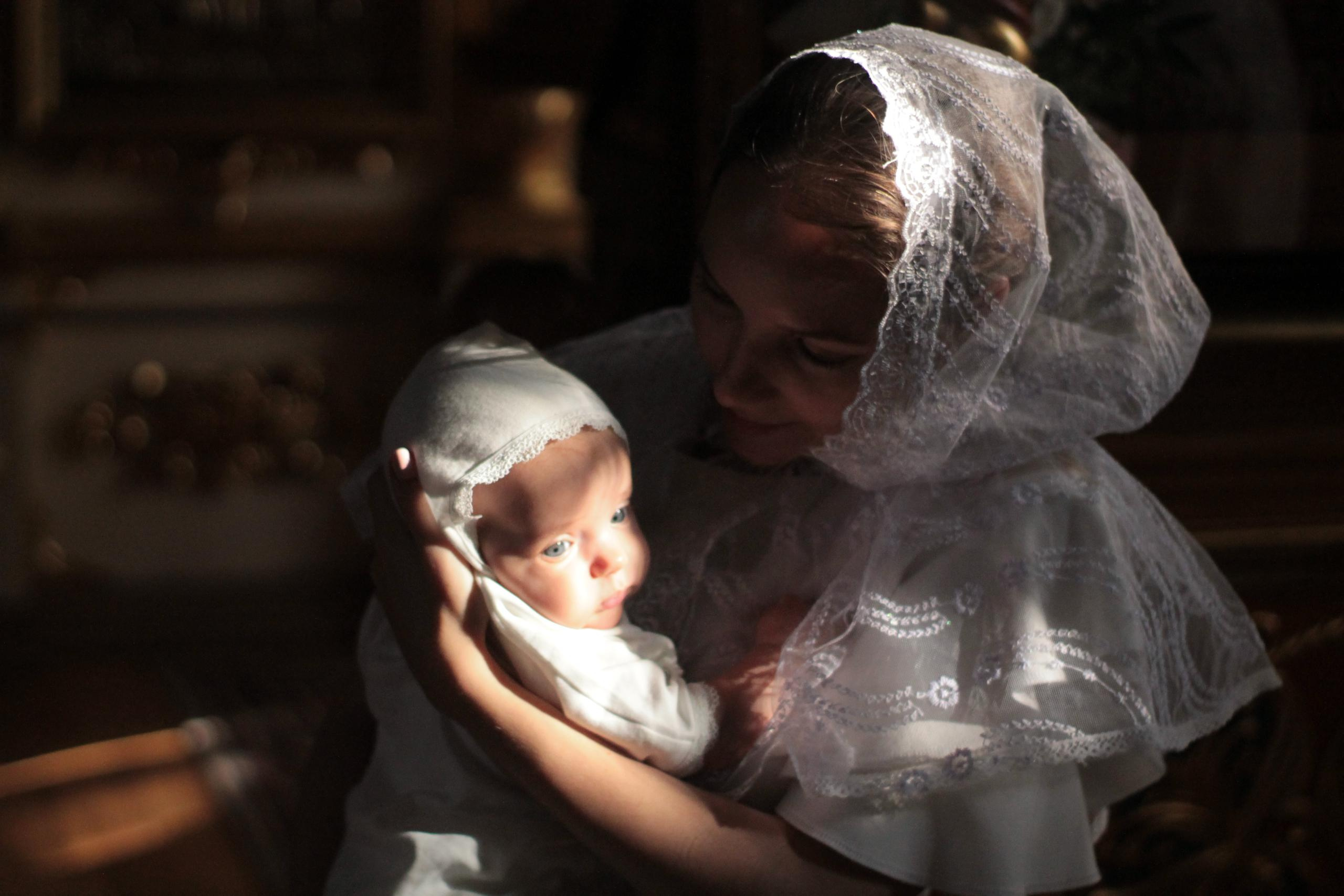 Крещение Виктории. Съемка Таинств Крещения Венчания, детские и семейные съемки в Пензе