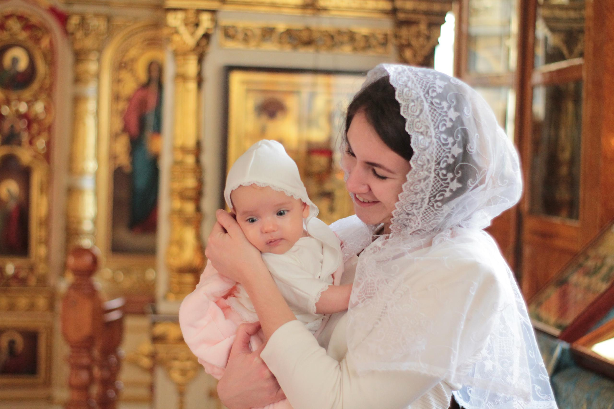 Крещение Виктории. Съемка Таинств Крещения Венчания, детские и семейные съемки в Пензе