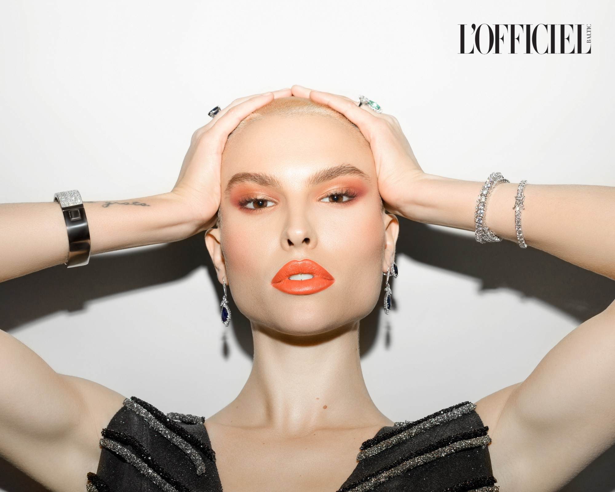 L’OFFICIEL Baltic. Angelina Suslova retoucher