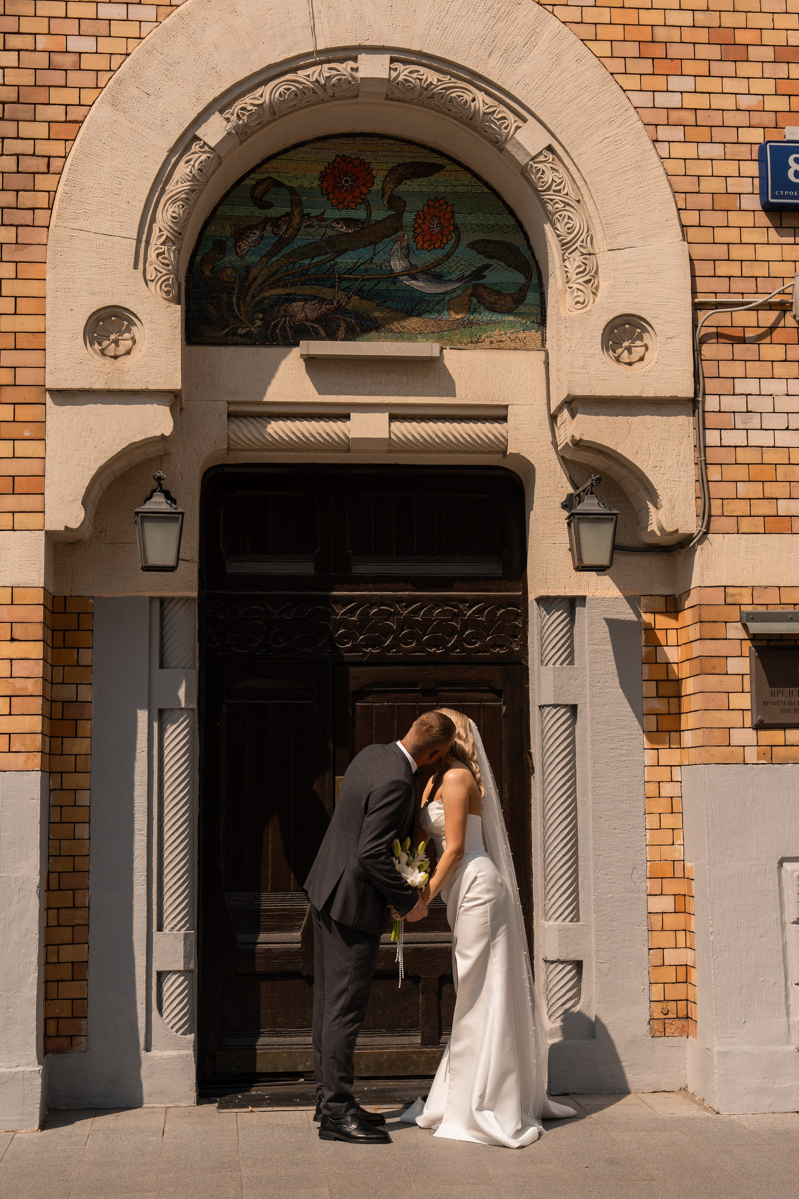 Свадебная фотосессия в Москве, регистрация в Кутузовском ЗАГСе Москва. Свадебный фотограф в Москве Анна Полушина