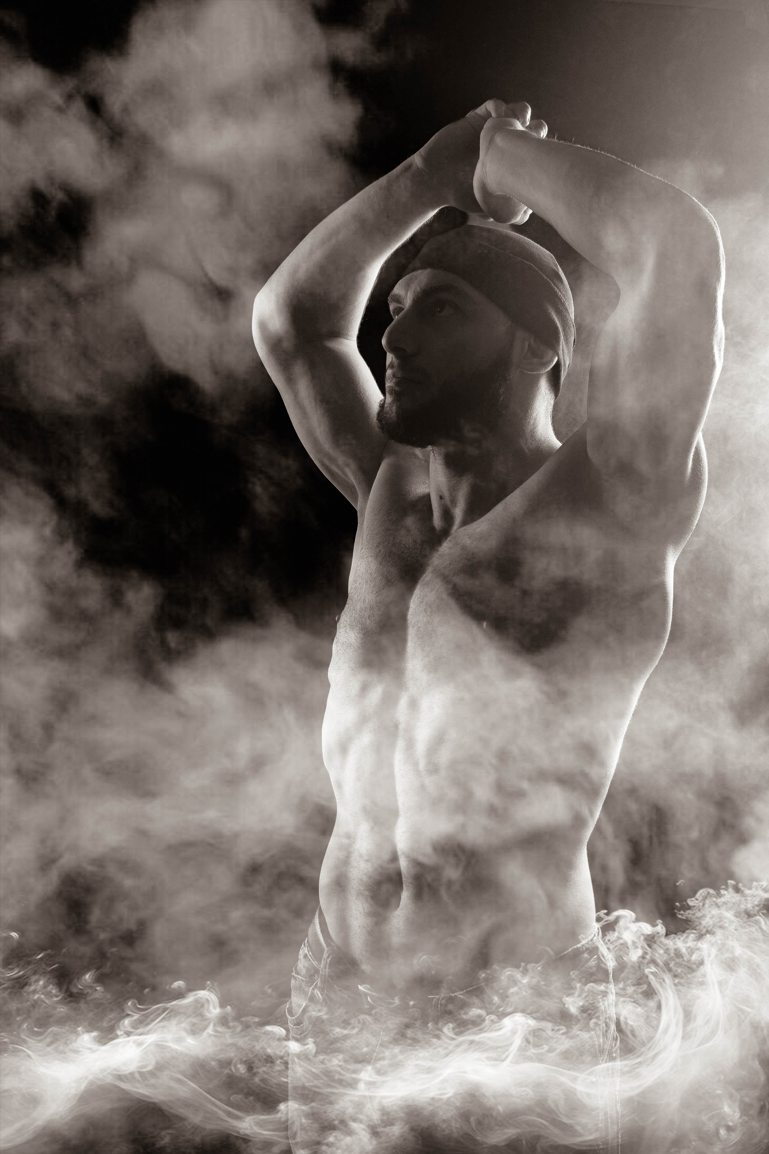 Студийная съемка. Мужской портрет. Фотосессия в Кемерово. Фотограф Кемерово.