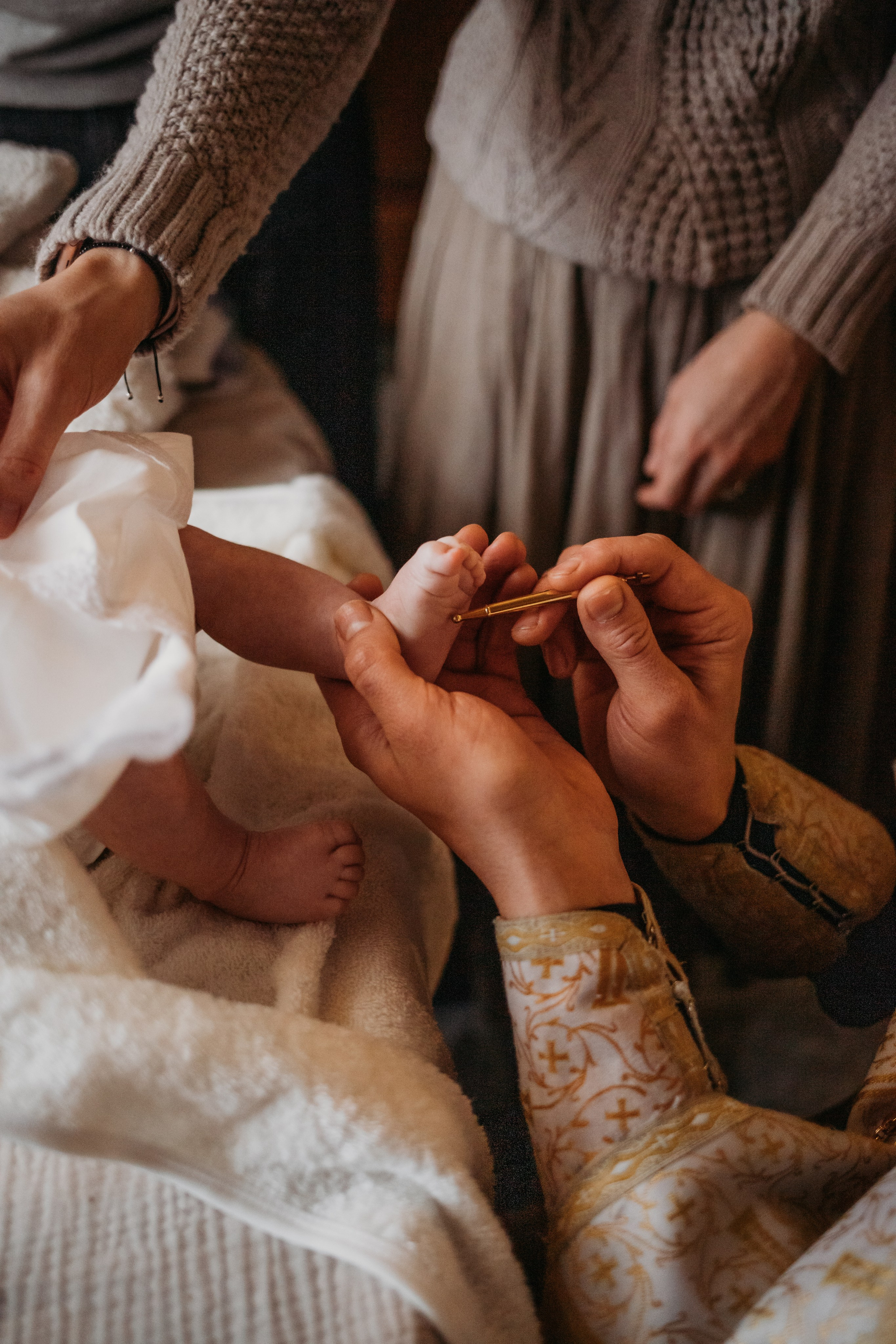 Крещение Тимофея. Семейный и детский фотограф в Москве Александра Нараевская