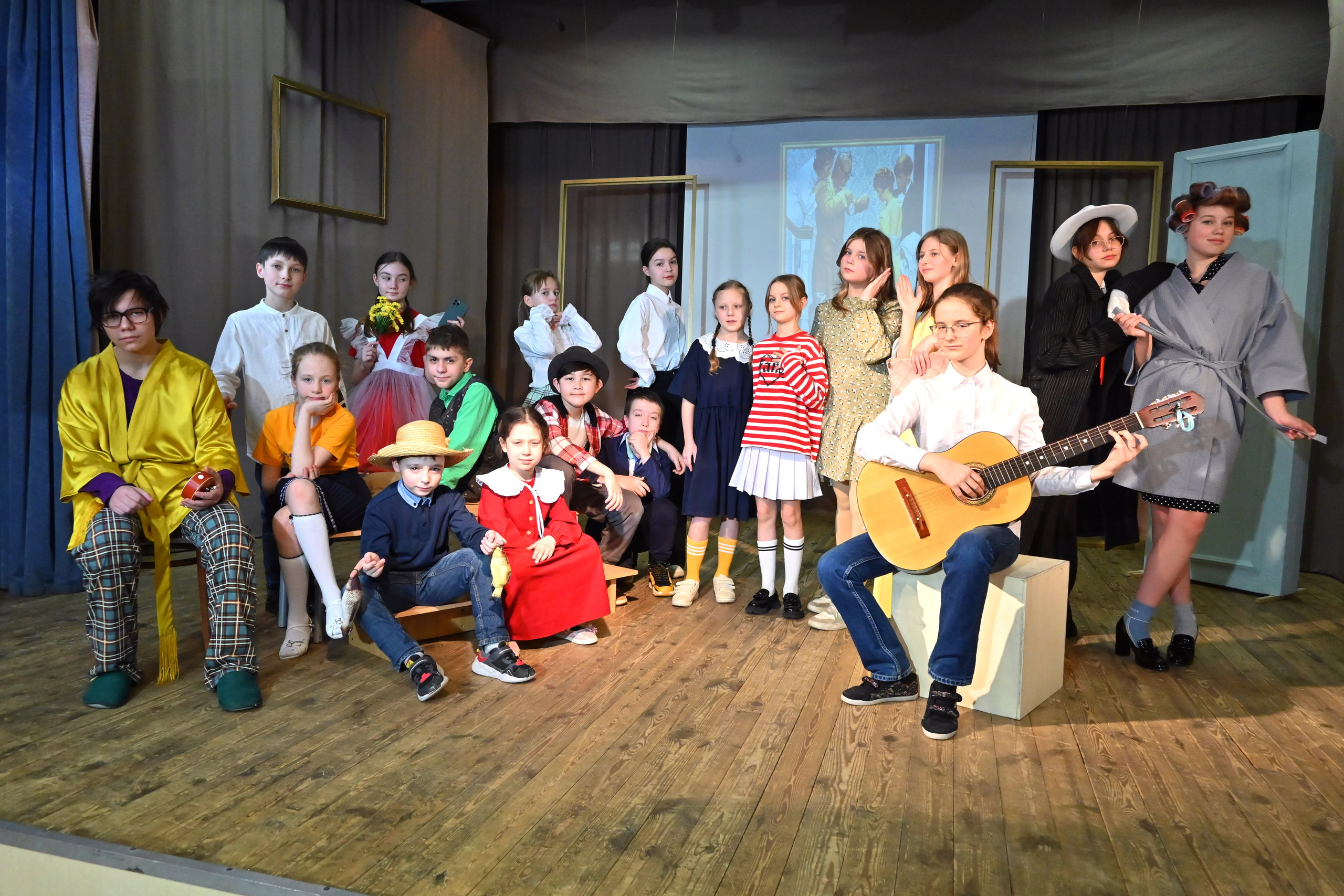 Юные театралы 09.02.2024. Профессиональный фотограф в Москве Алёна Котова