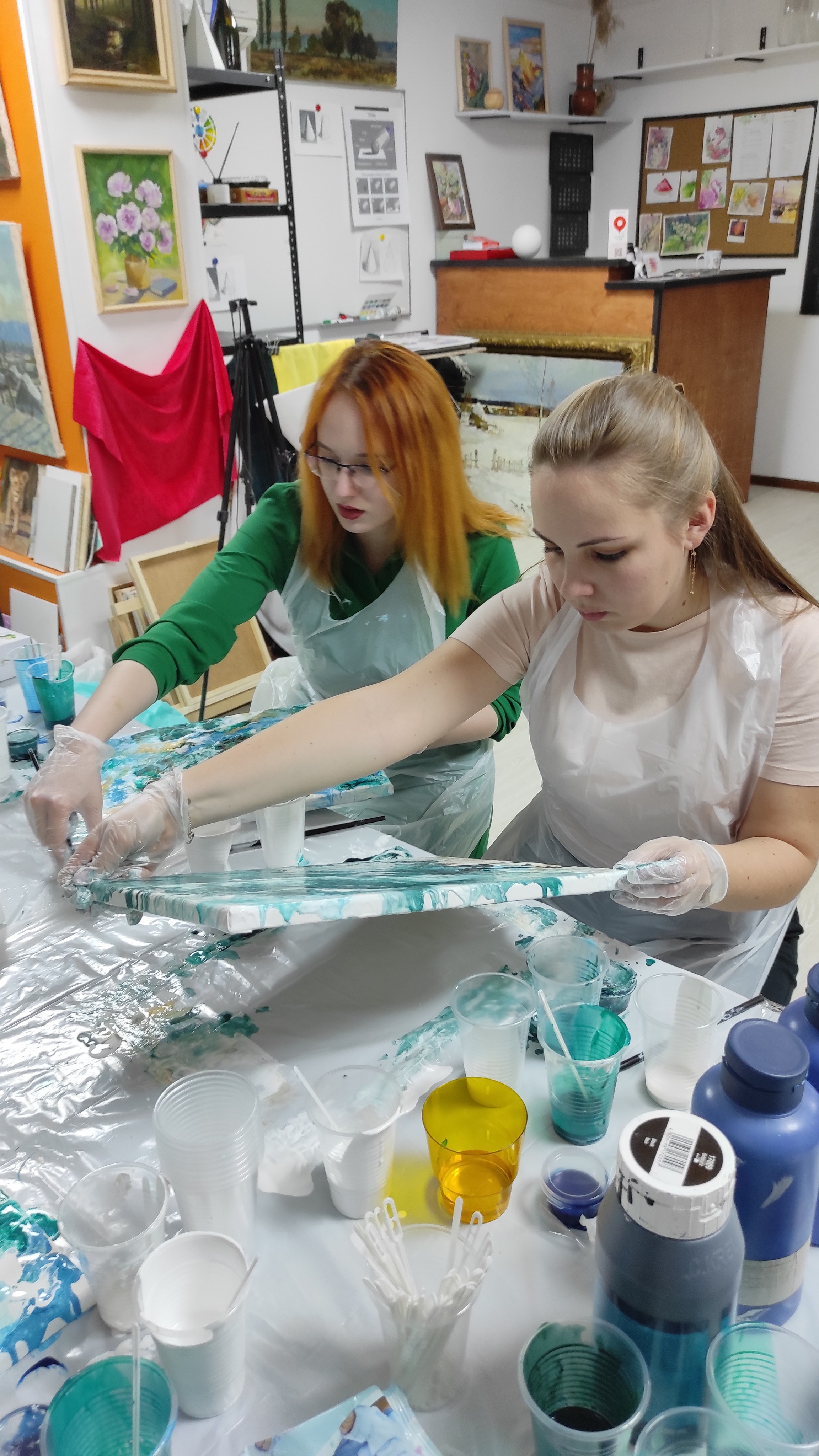 Арт-вечеринки. Арт-вечеринки и мастер-классы в Москве для взрослых и детей