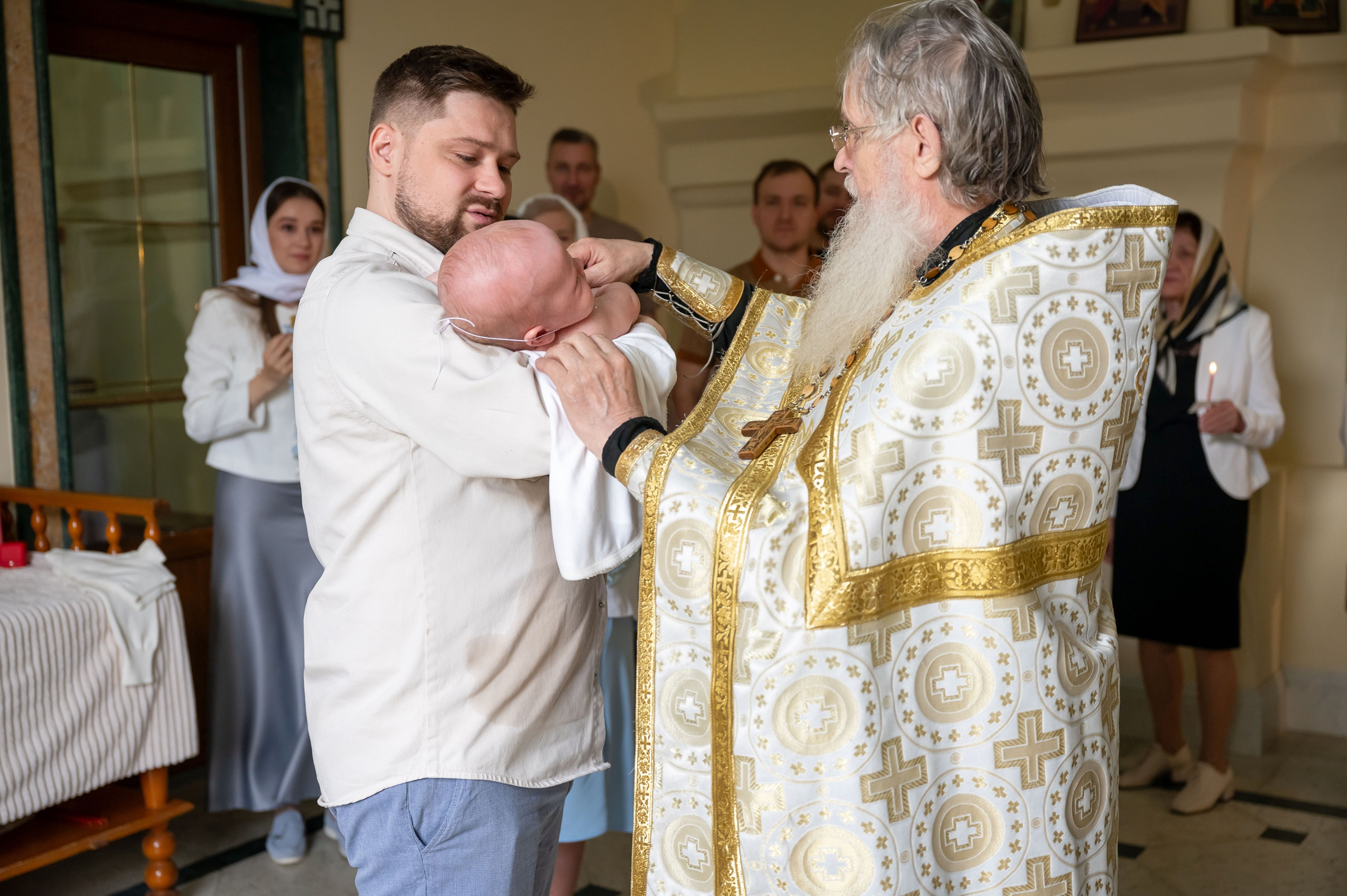Крещение Тимофея. Семейный фотограф в г. Воскресенск Наталия Молева