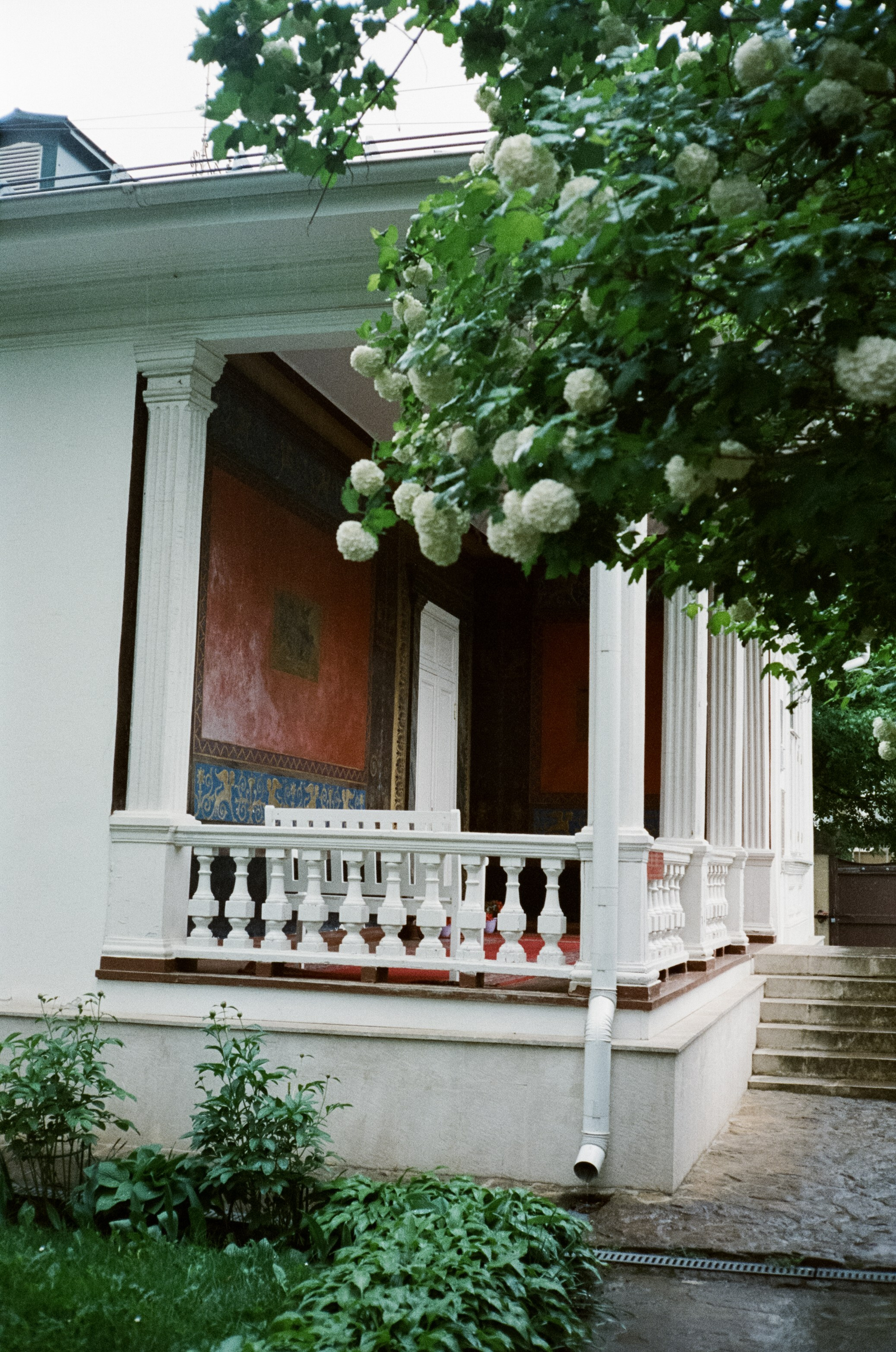 Музей Ярошенко, Кисловодск вечером / SFL 500T — Ricoh 500GS