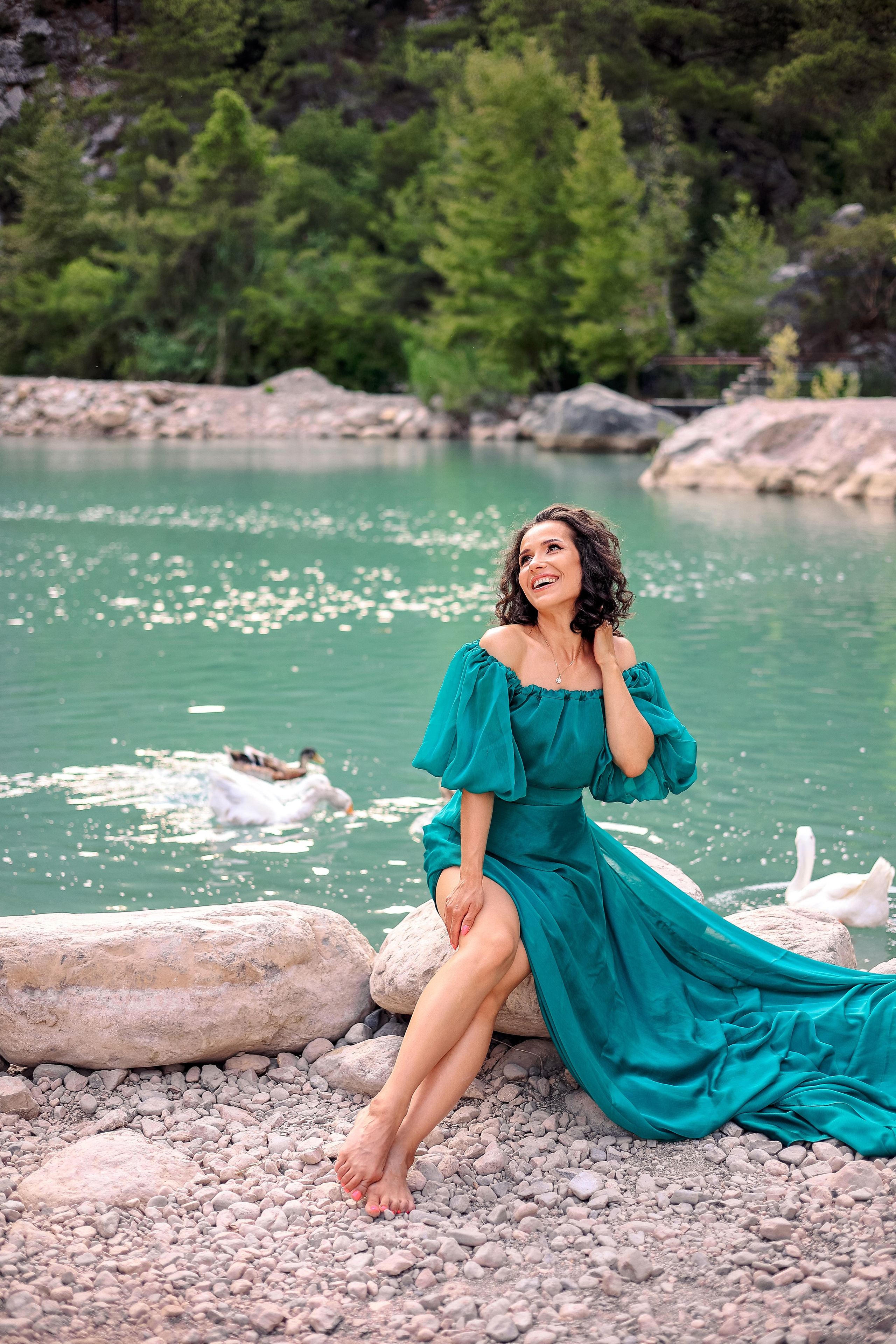 Photoshooting in canyon Goynuk (Kemer)