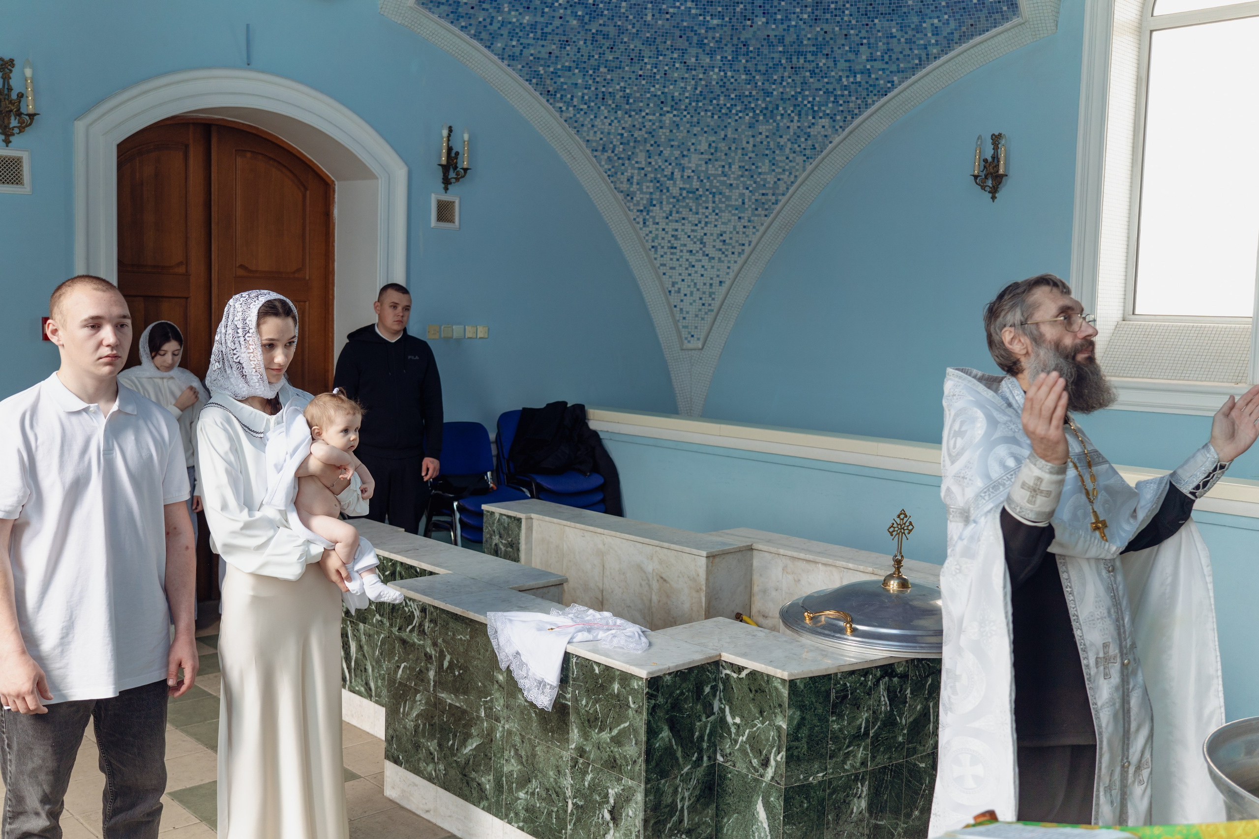 Съёмка таинства крещения. Фотограф в Волгограде и Волжском Анастасия Кальдина
