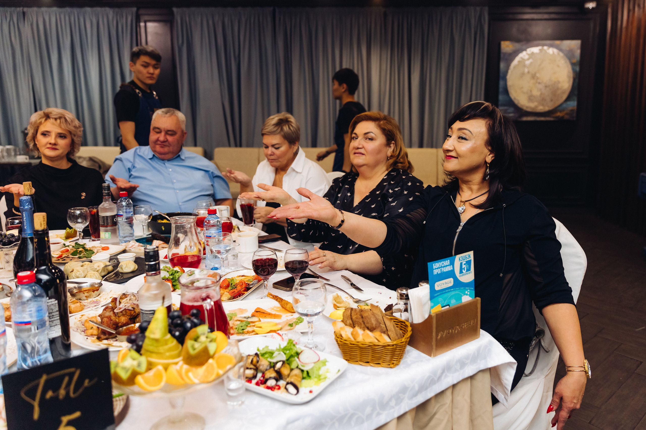 Юбилей в ресторане Вояж. Свадебный и семейный фотограф в Улан-Удэ