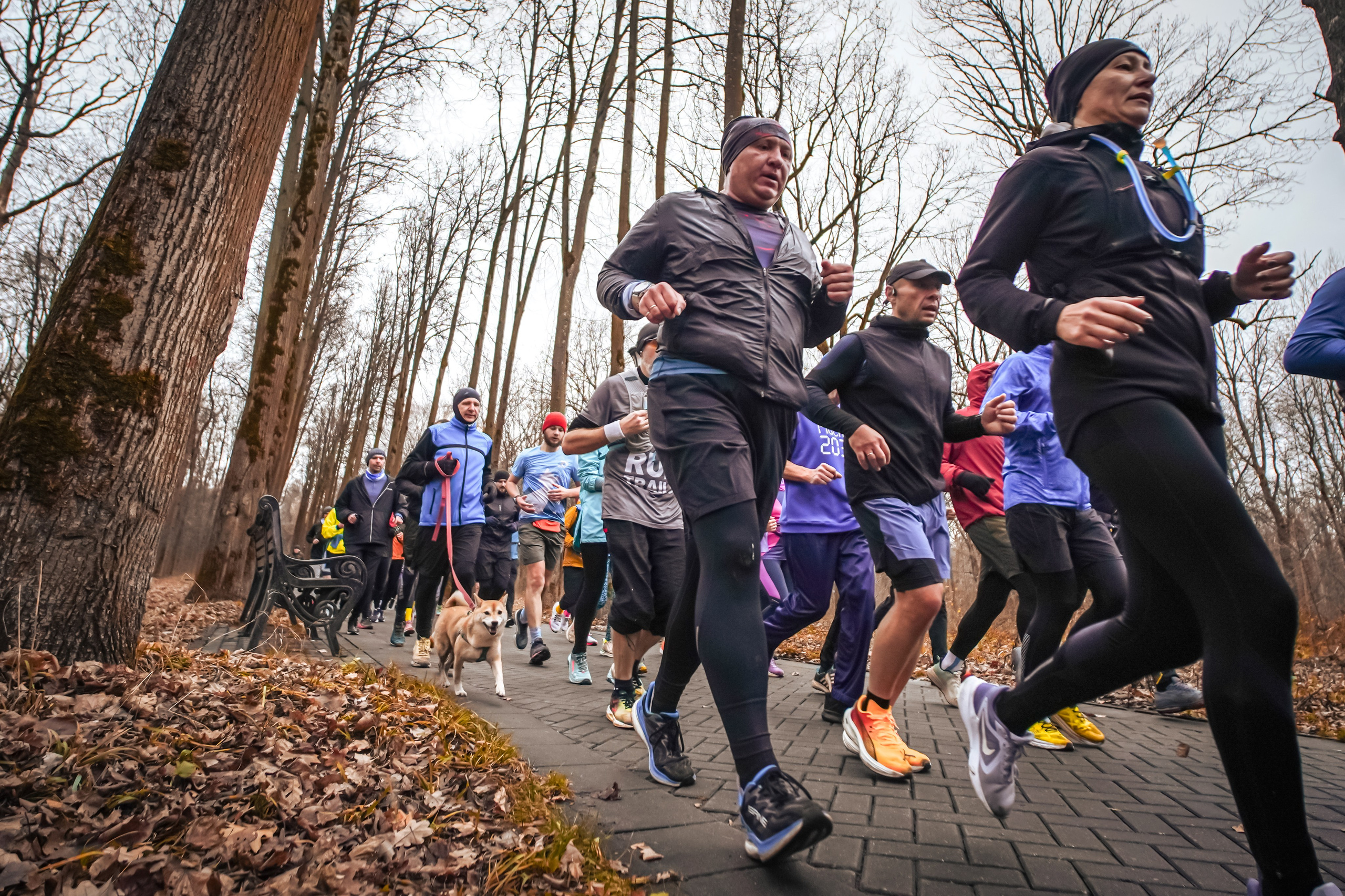 #марафонудома #яuzarun 2024 2-я петля, группа 6:30. Роман Капилюшов. Бег. Фото. Видео. г. Люберцы